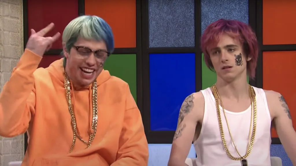 Pete Davidson Timothee Chalamet SNL Sound Cloud rapper