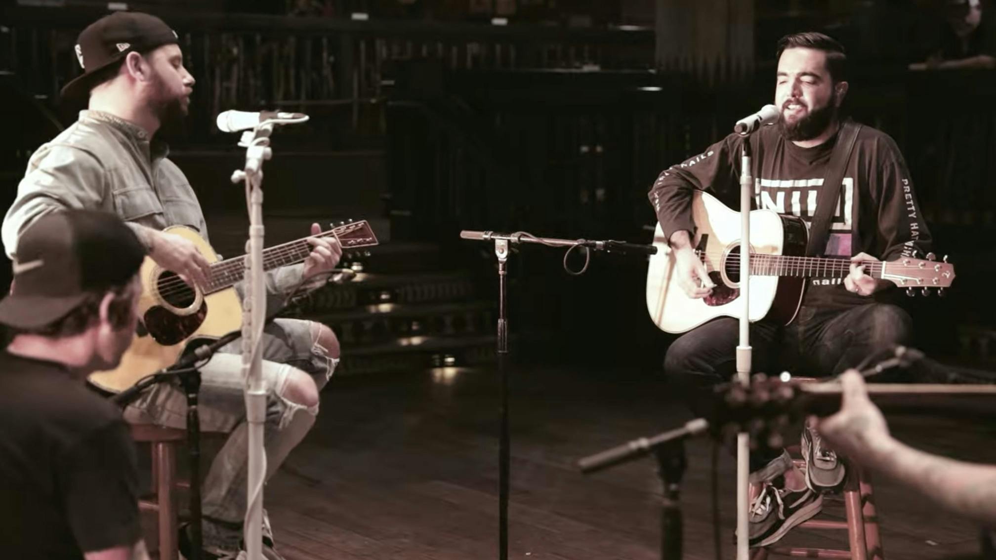 A Day To Remember share live acoustic performance of Degenerates