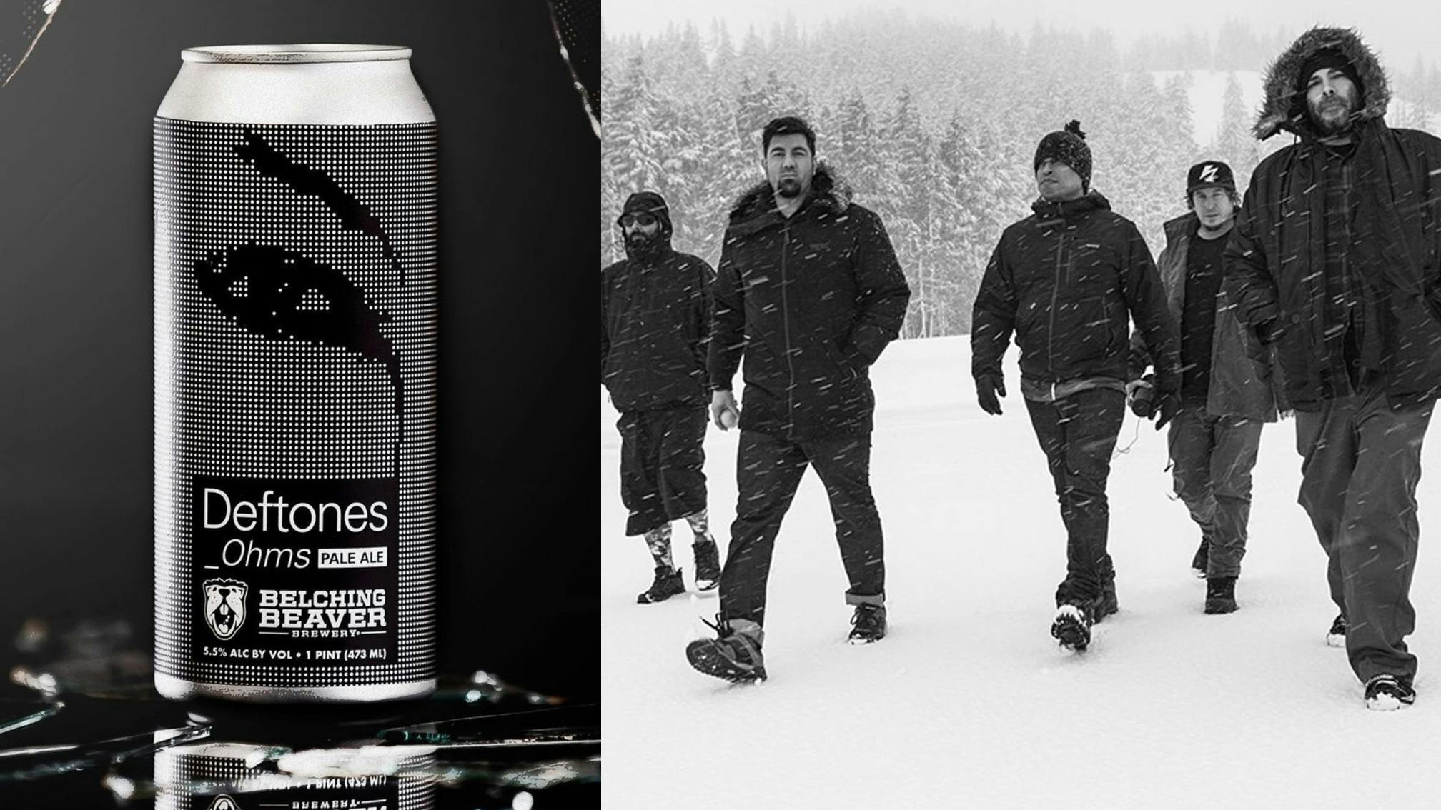 Deftones and Belching Beaver Brewery announce Ohms pale ale