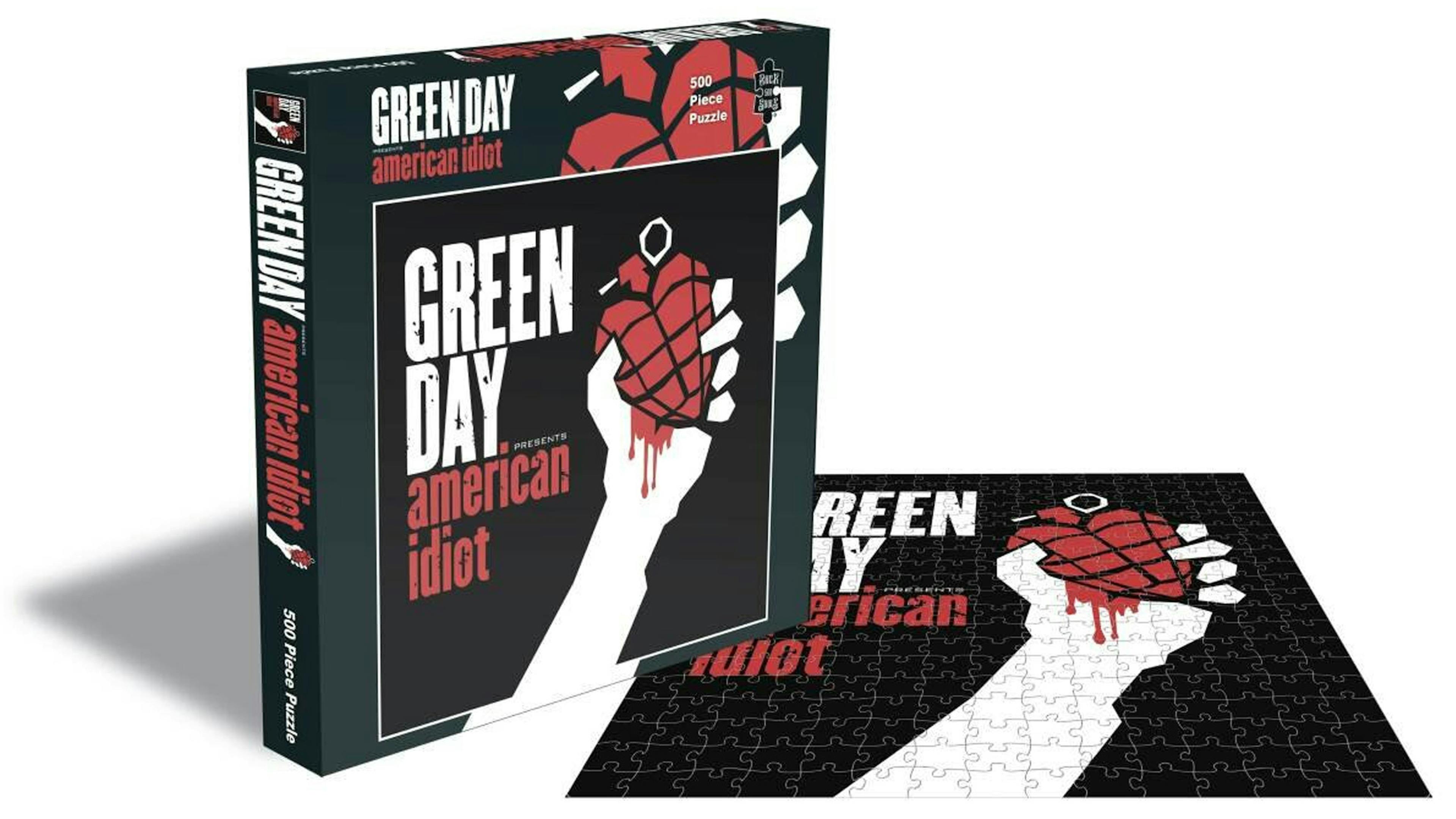 Green Day jigsaw puzzles are being released in April