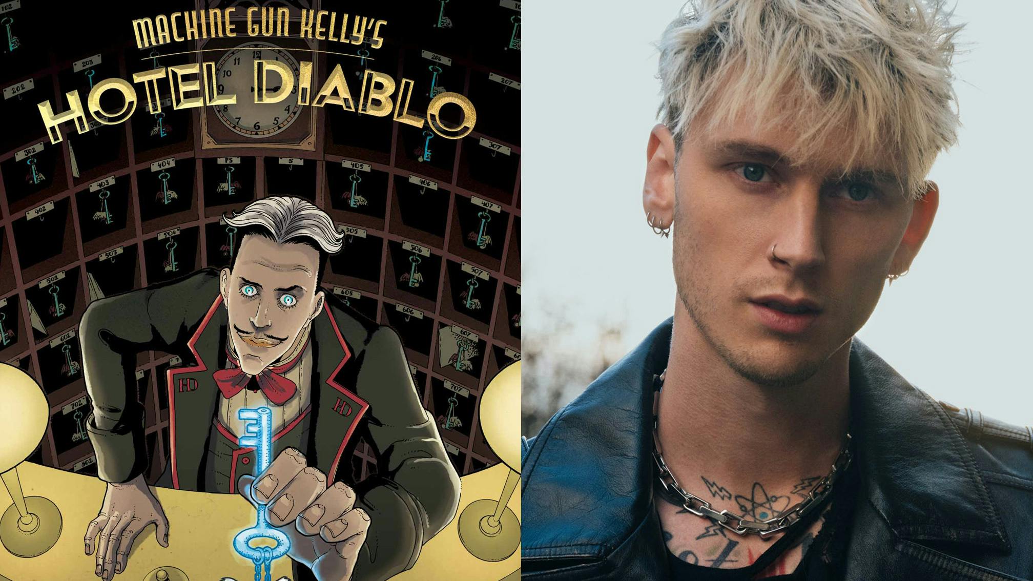 Machine Gun Kelly teams up with Z2 Comics for first-ever graphic novel
