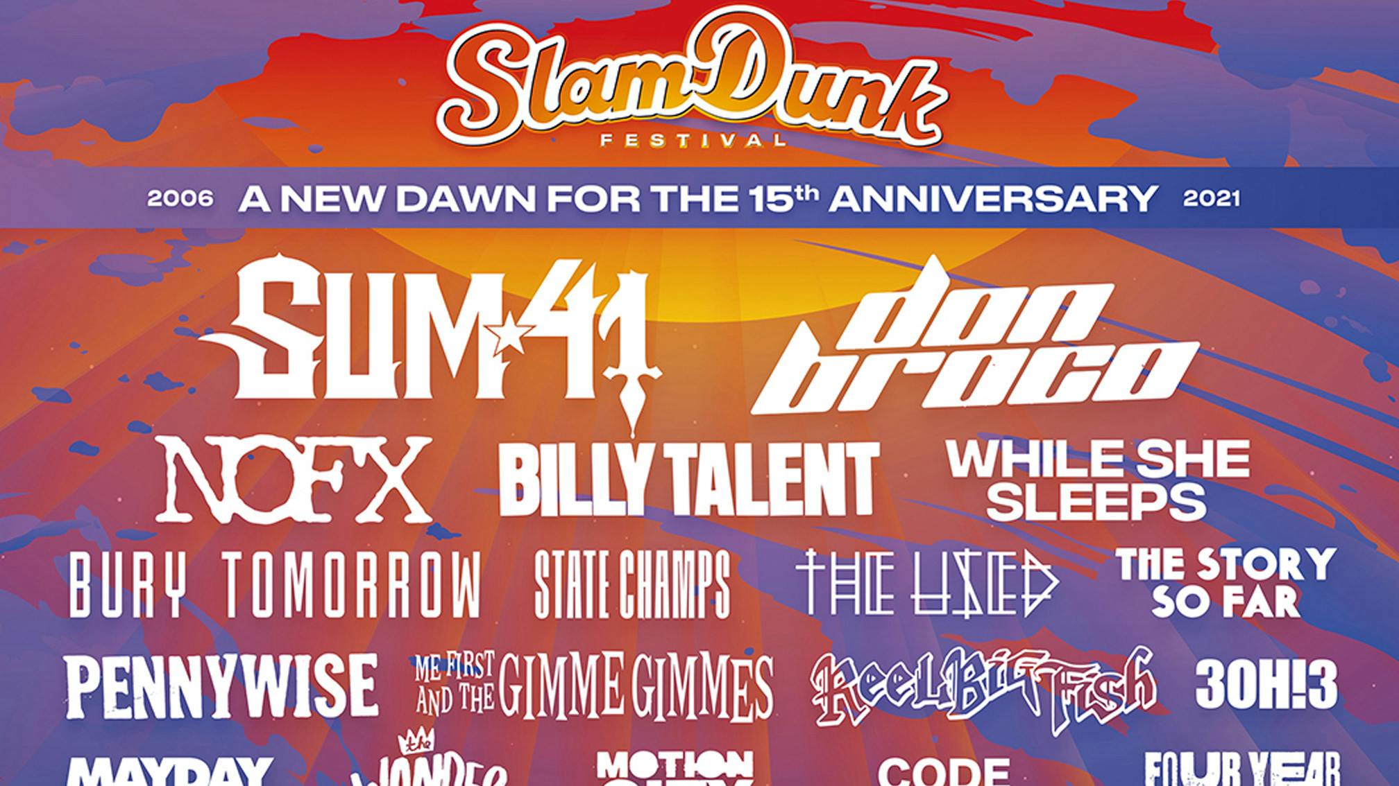 Slam Dunk share update on 2021 event: "We are absolutely determined to not let you go another year without a festival"