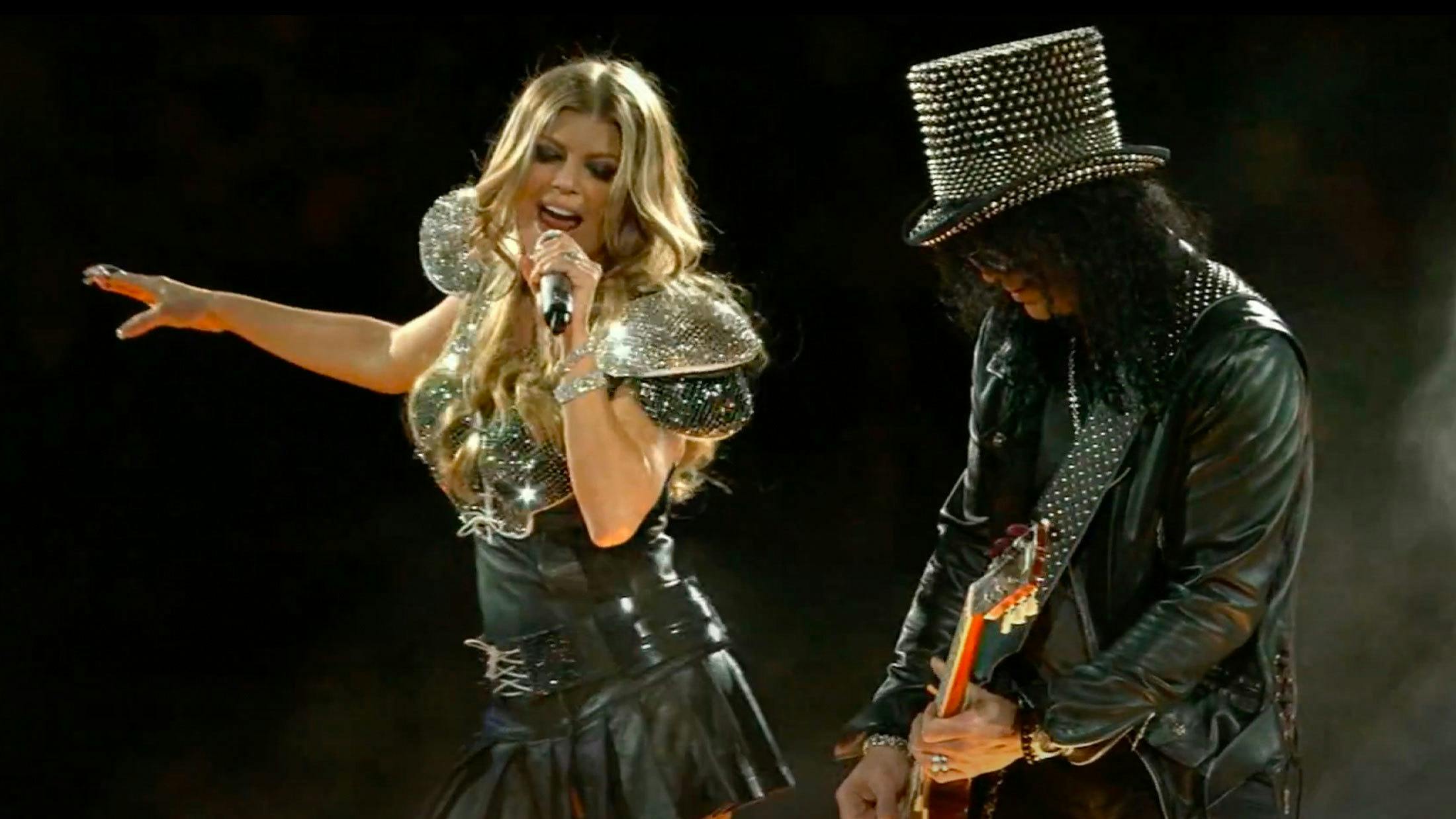 Remembering the worst-ever performance of Sweet Child O’ Mine, at the Super Bowl halftime show