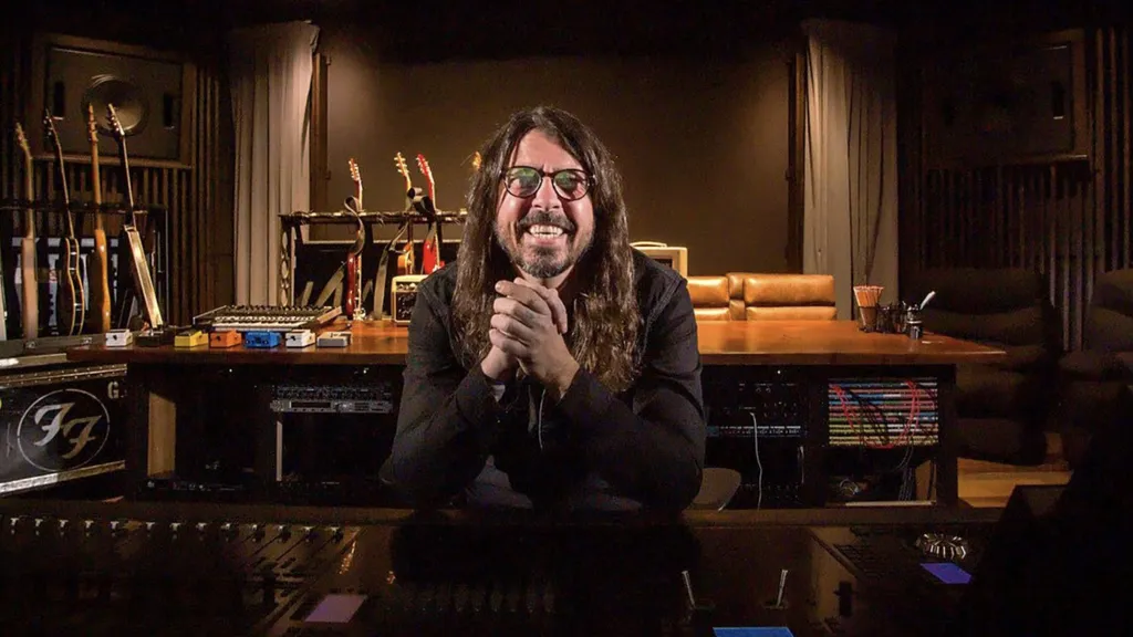 Dave Grohl Reel Stories promo shot BBC Two