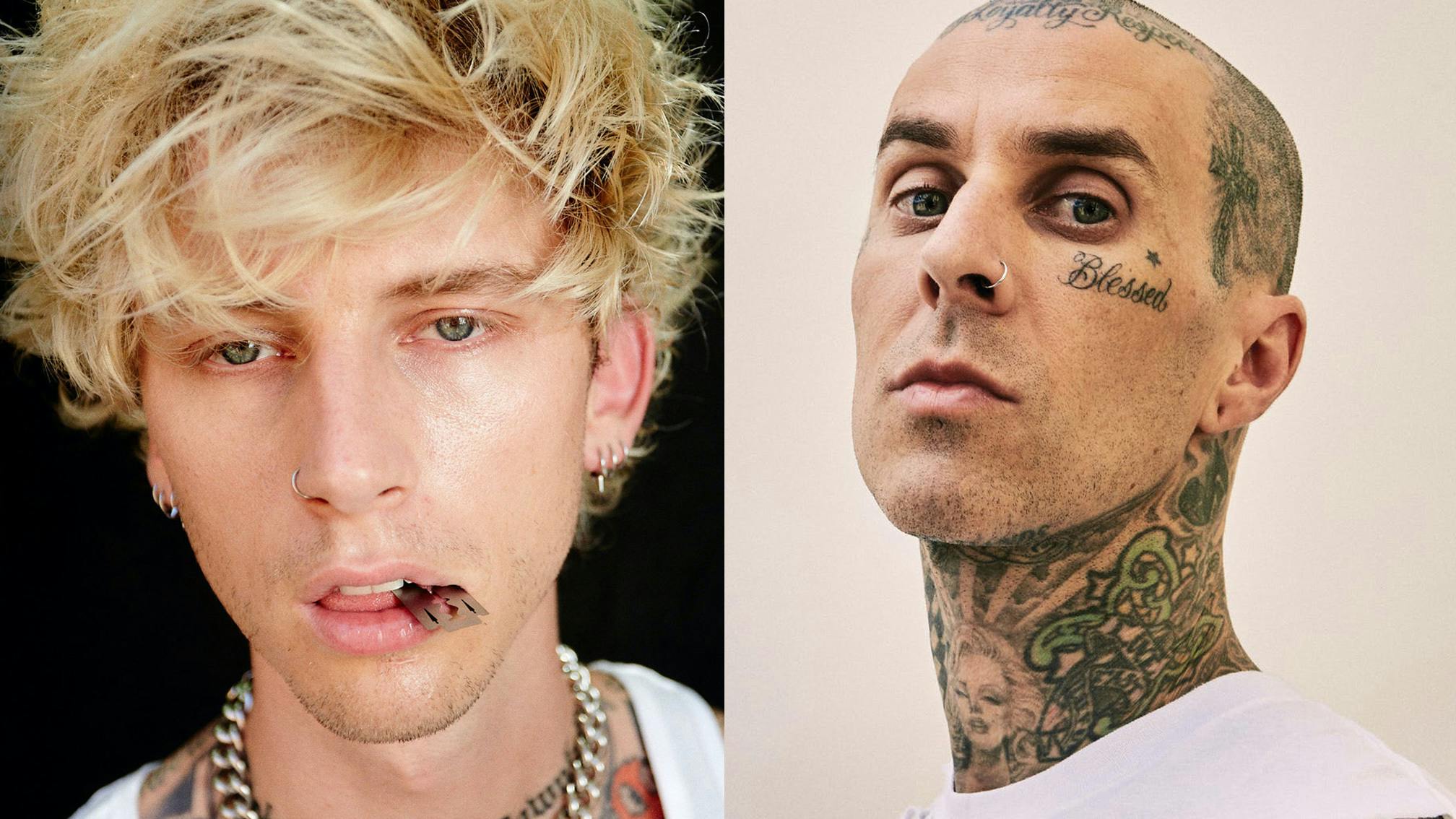 Hear a previously unreleased Machine Gun Kelly and Travis Barker cover in the new Paradise City trailer
