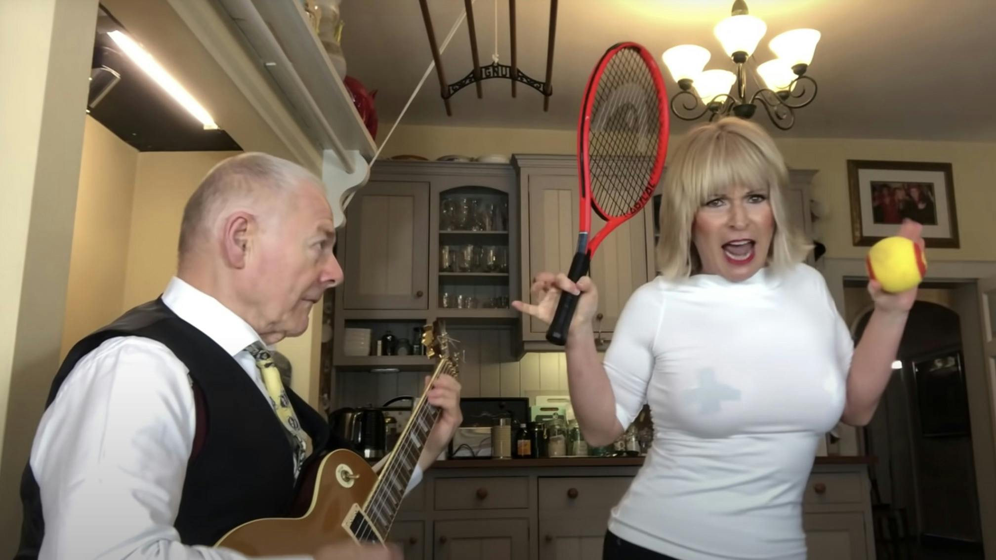 Robert Fripp and Toyah Willcox 'serve' up energetic cover of Mötley Crüe’s Girls, Girls, Girls