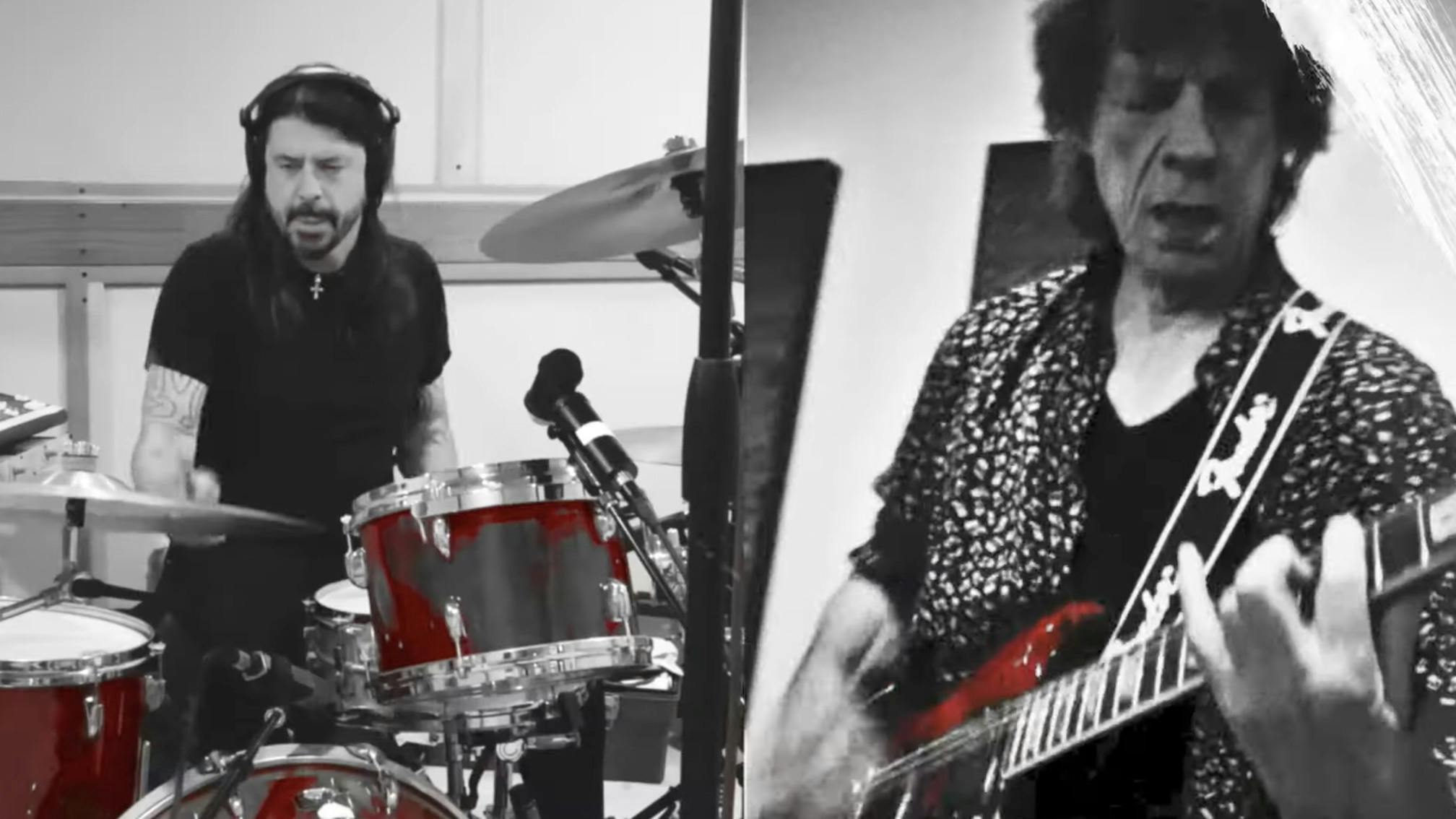 Dave Grohl guests on Mick Jagger's surprise new single, Eazy Sleazy