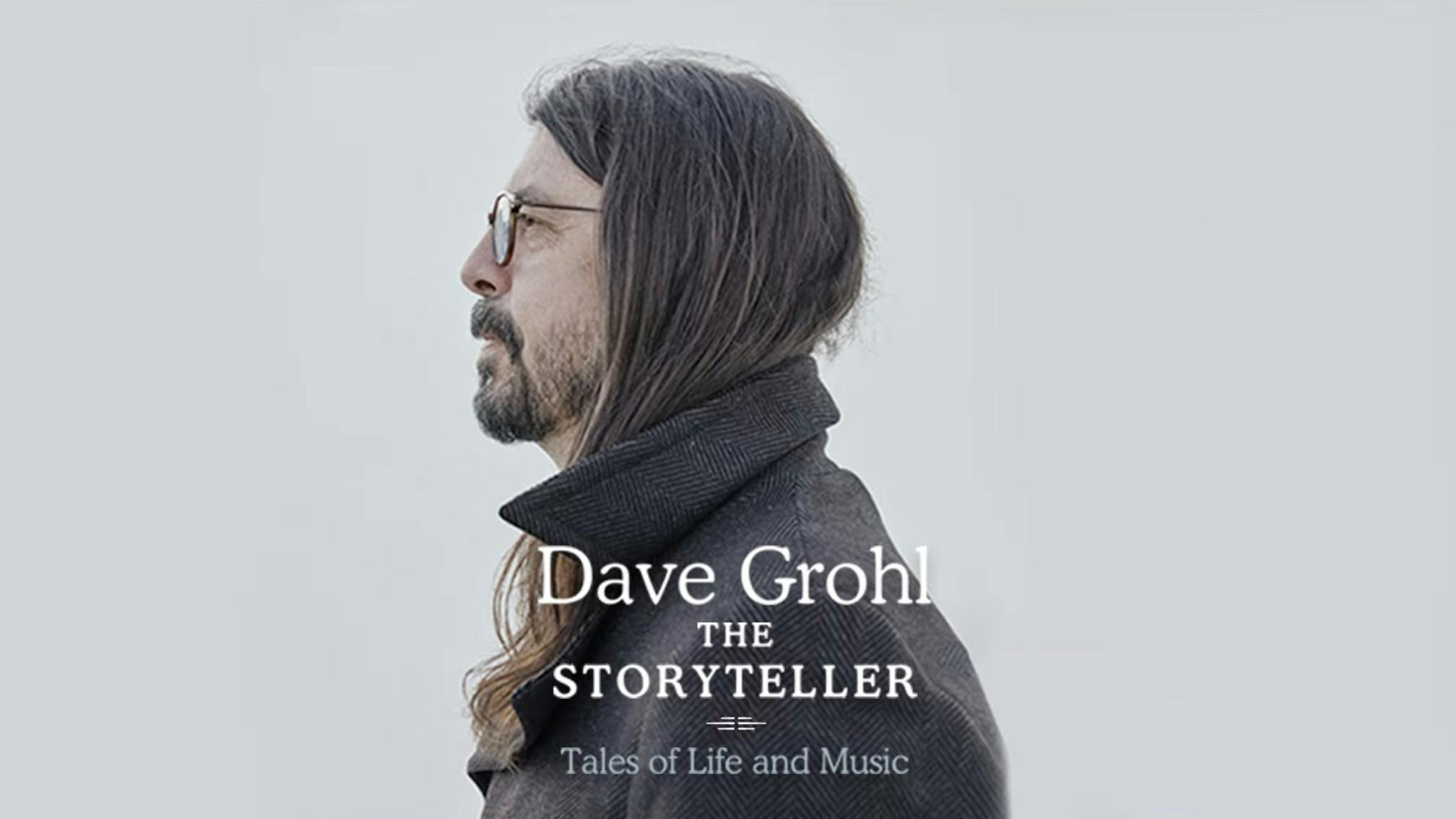 Dave Grohl announces new book, The Storyteller: "A collection of memories of a life lived loud"