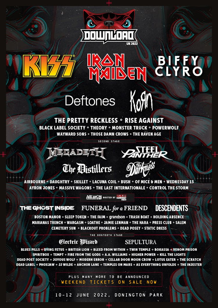 Deftones, Korn, Megadeth and many more announced for… | Kerrang!