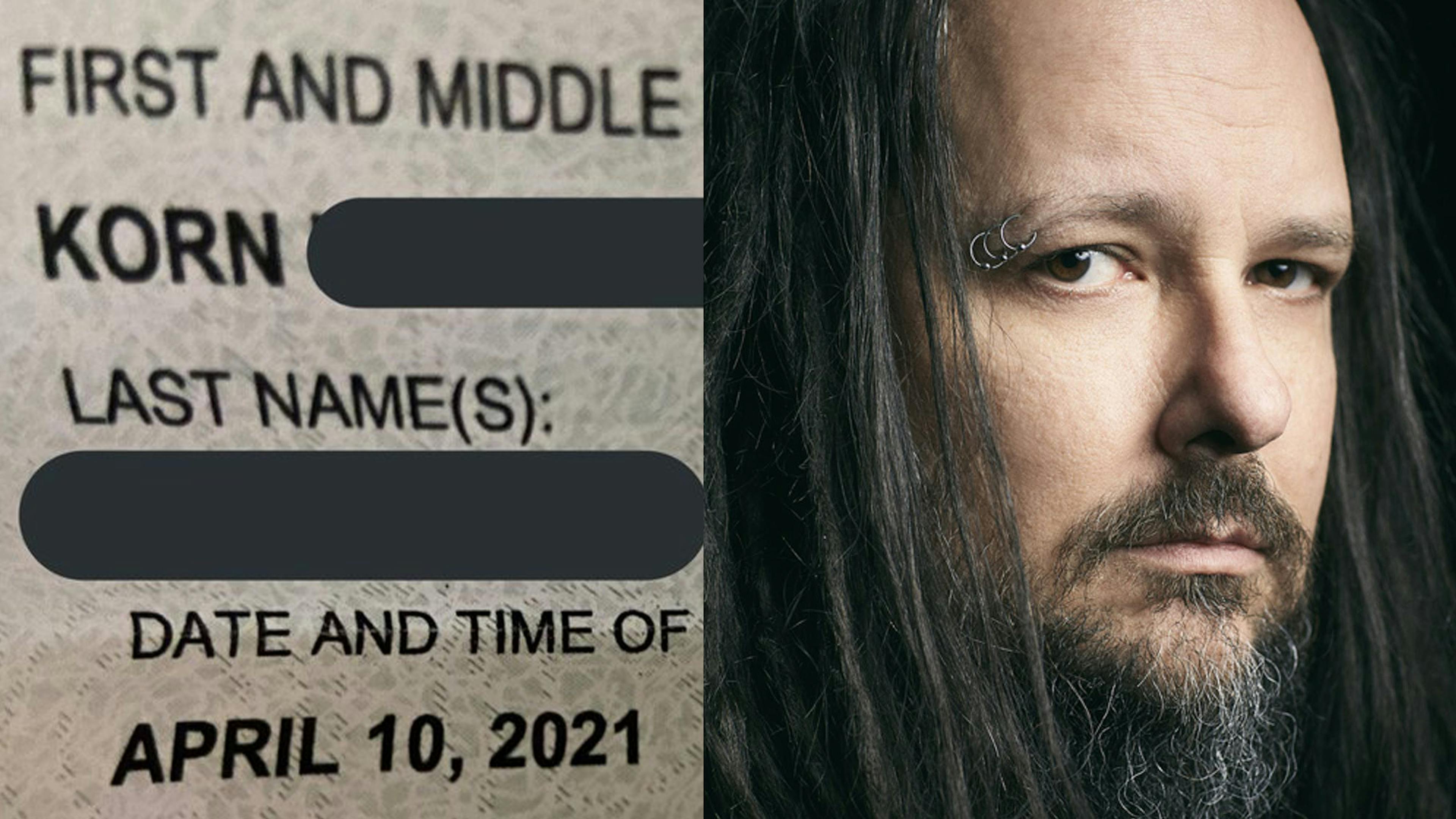 A newborn baby was accidentally named Korn due to a hospital error