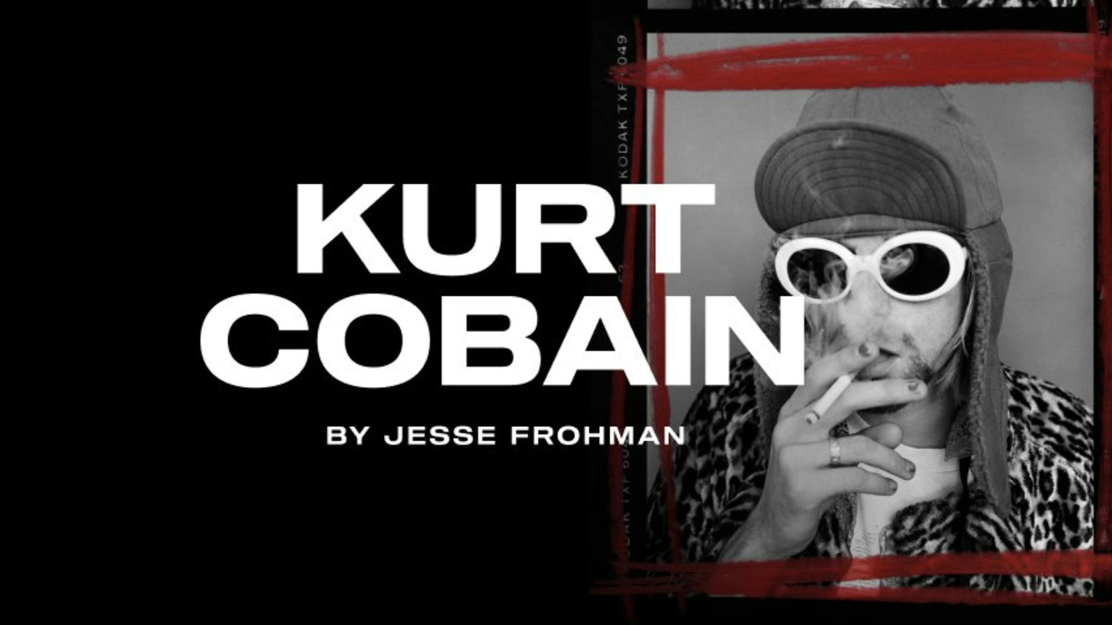 Kurt Cobain’s final photo session has been turned into an NFT