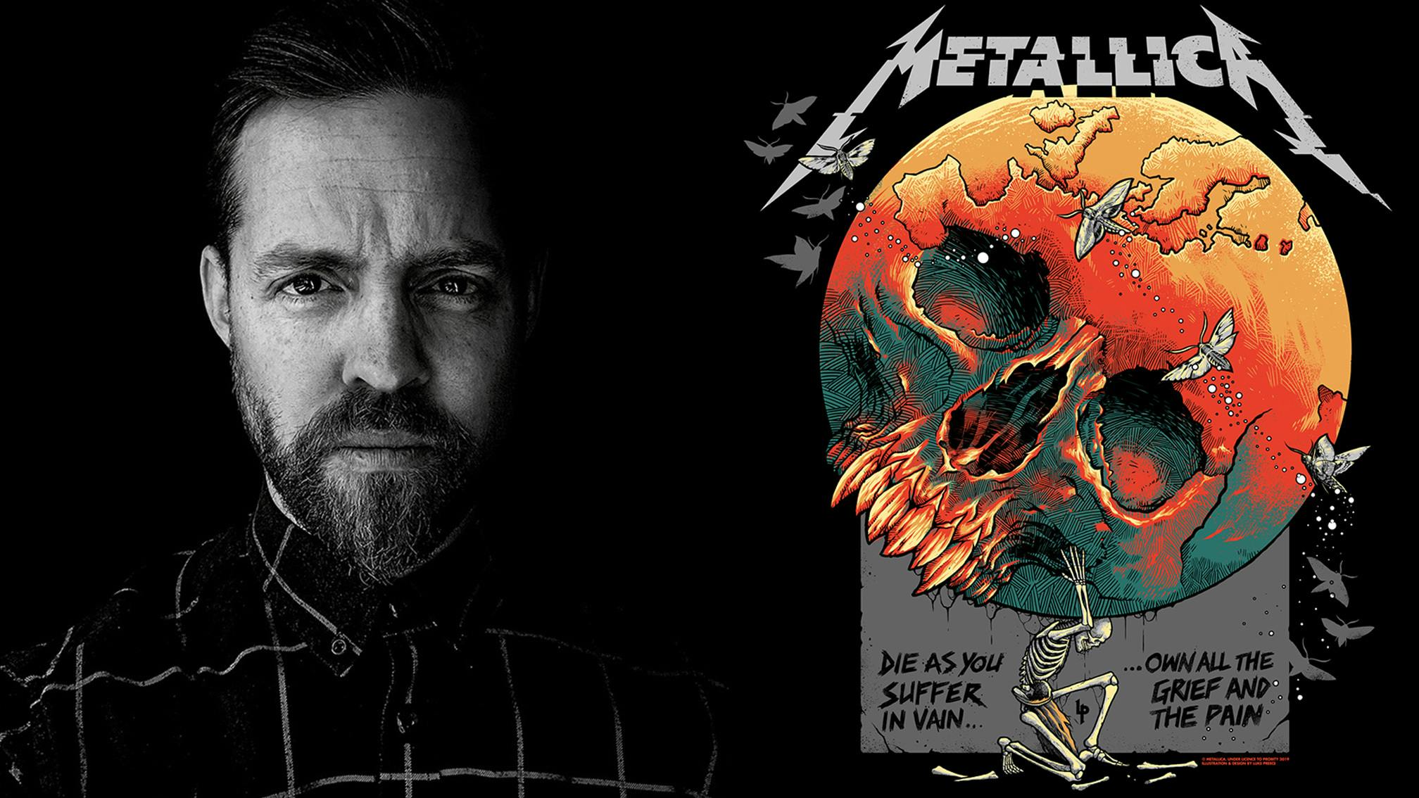 Illustrator Luke Preece: “So much of what I do is influenced by metal”