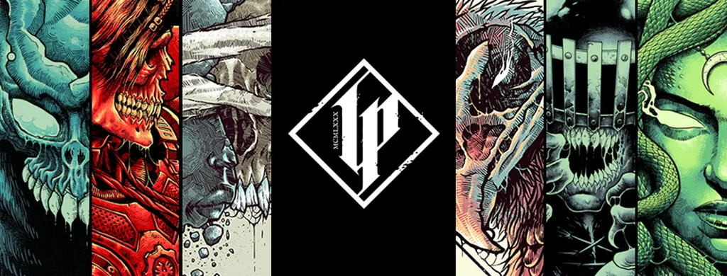 Luke Preece logo and artwork poster