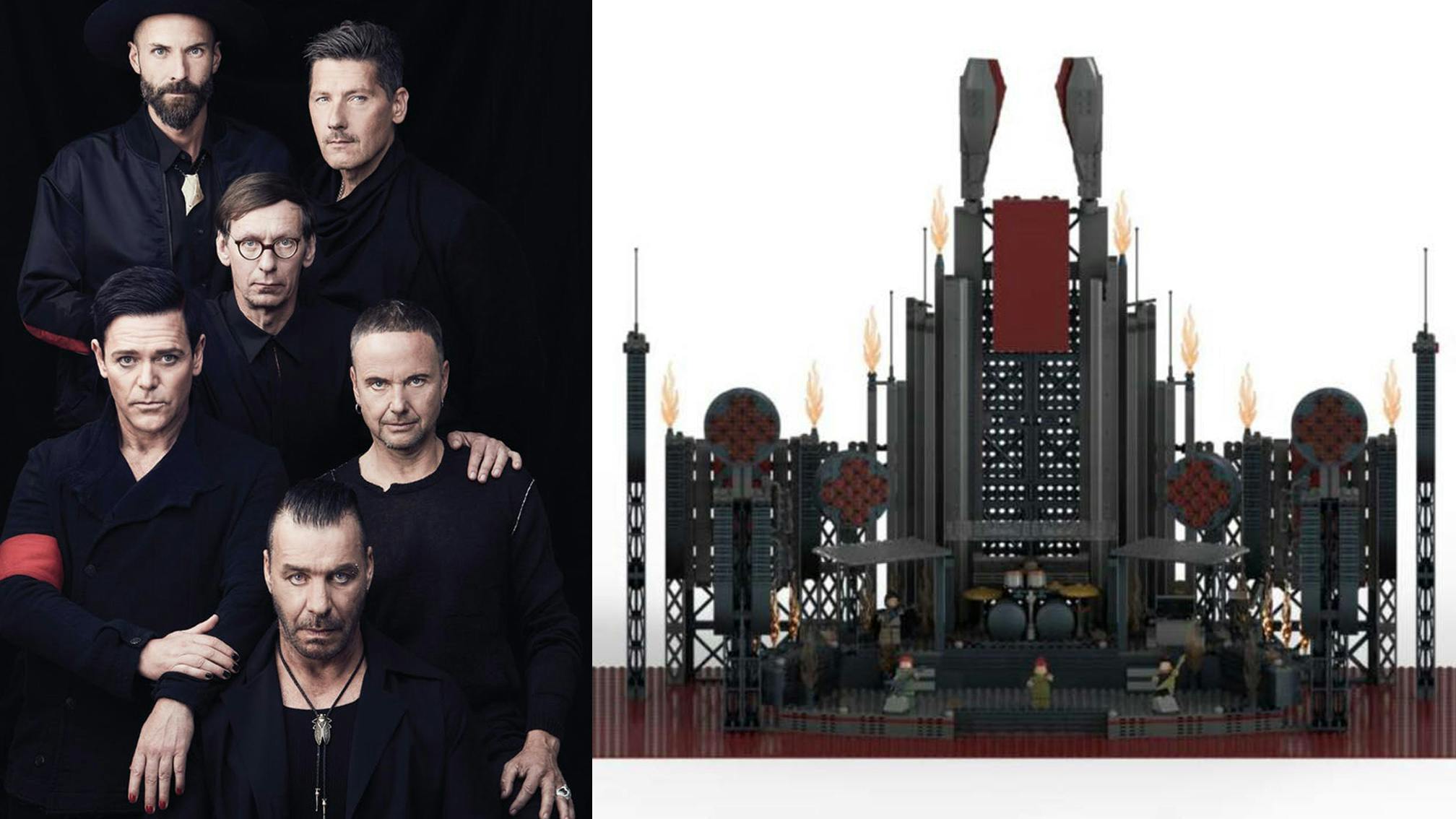 Rammstein approve of this campaign for a LEGO set of their stage show
