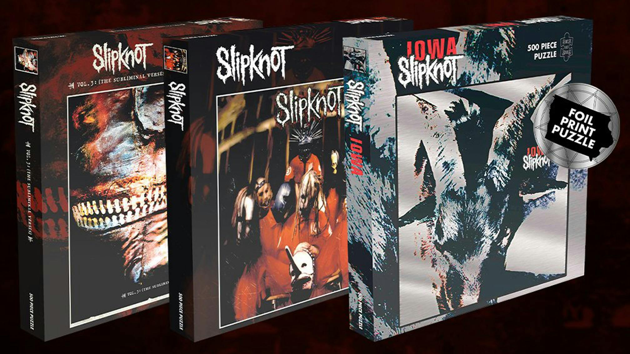 Disasterpieces: Slipknot to release self-titled, Iowa and Vol. 3 album jigsaw puzzles