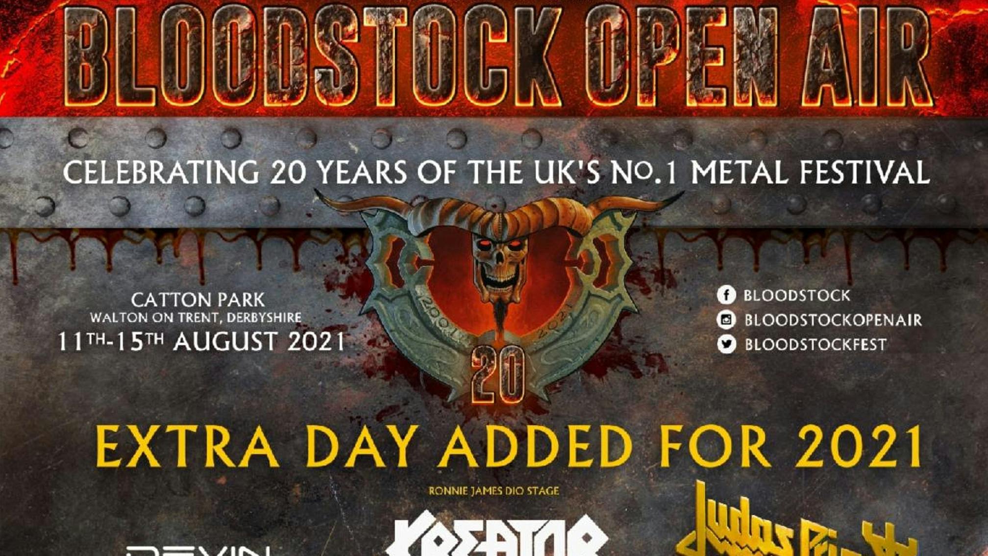 Bloodstock add 19 more bands to 2021 festival line-up