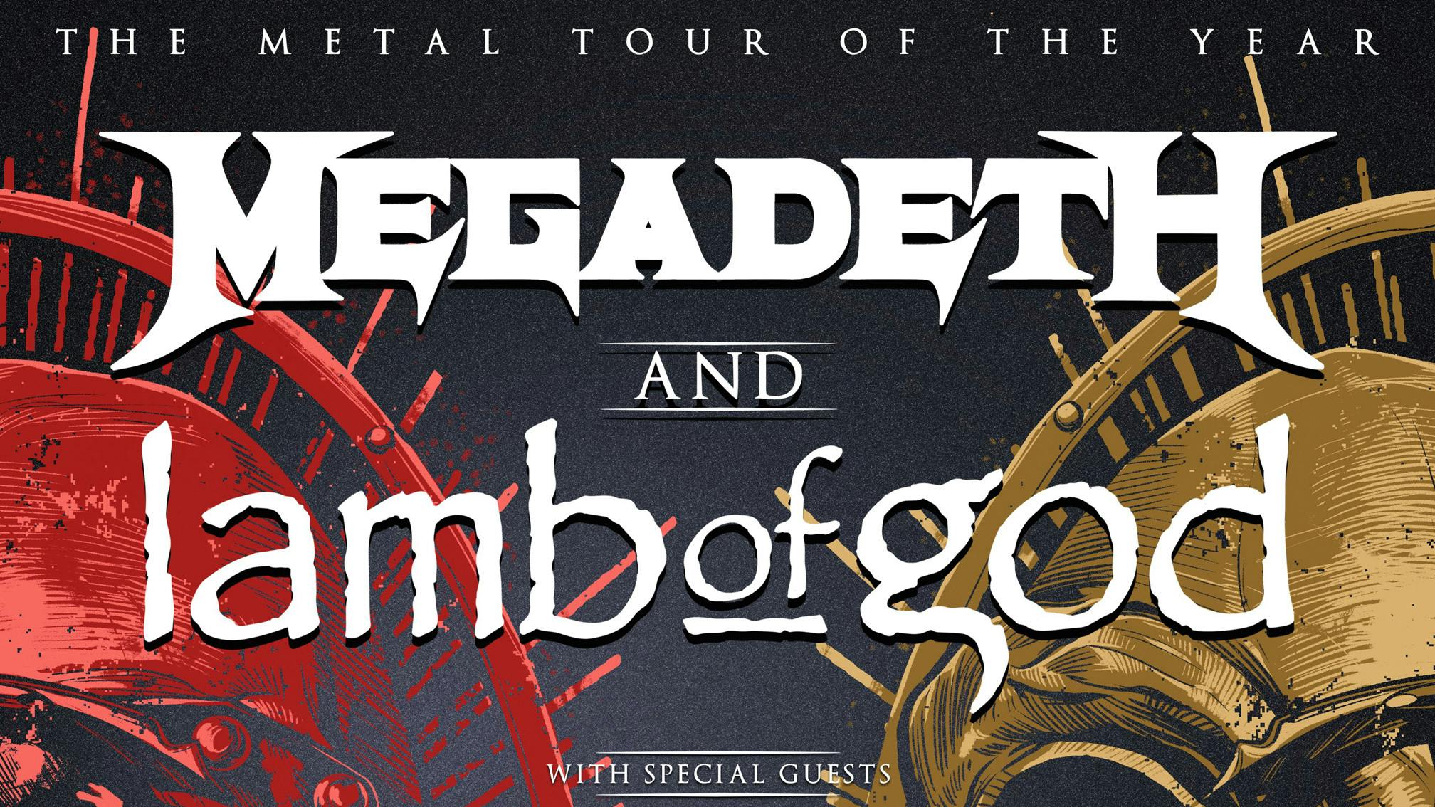 Megadeth, Lamb Of God, Trivium and In Flames announce rescheduled Metal Tour Of The Year