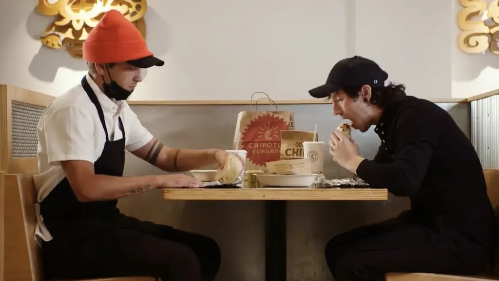 Twenty one pilots Chipotle burrito