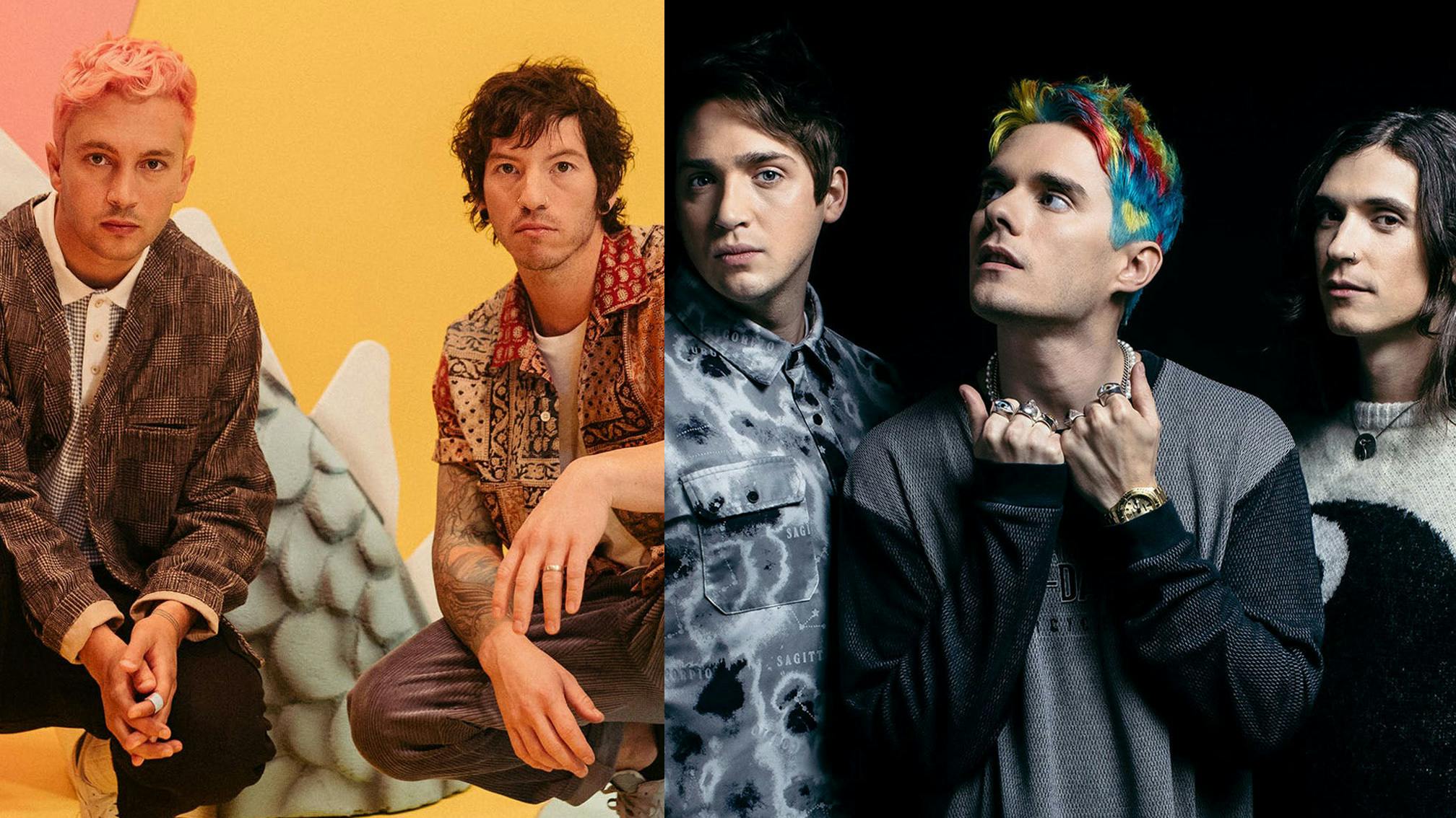 twenty one pilots and Waterparks enter Top 20 in midweek UK Albums Chart