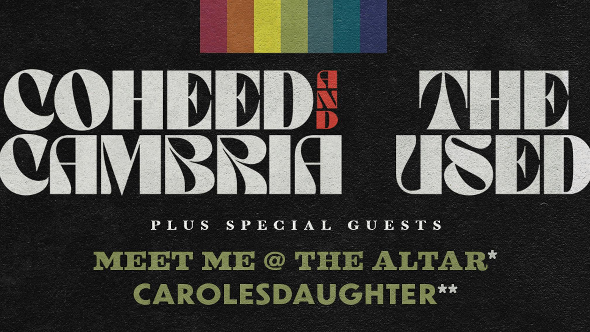 Coheed And Cambria and The Used announce co-headline tour