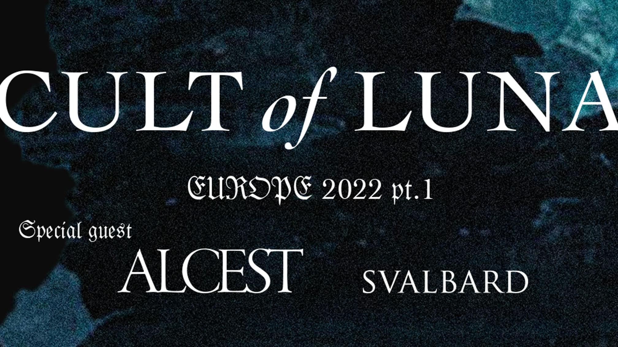 Cult of Luna announce 2022 European / UK headline tour with Alcest and Svalbard