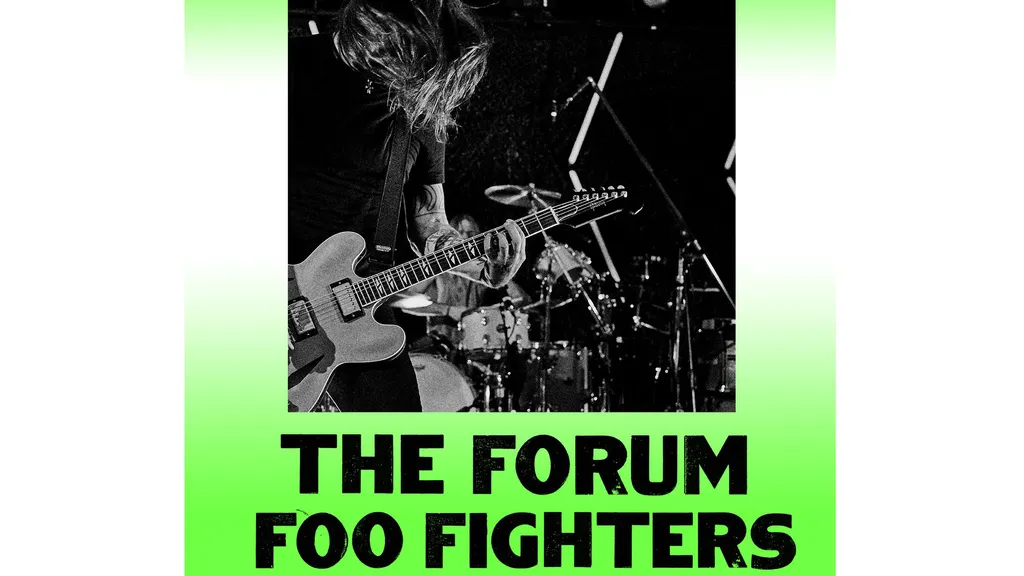 Foo Fighters The Forum July 2021 header