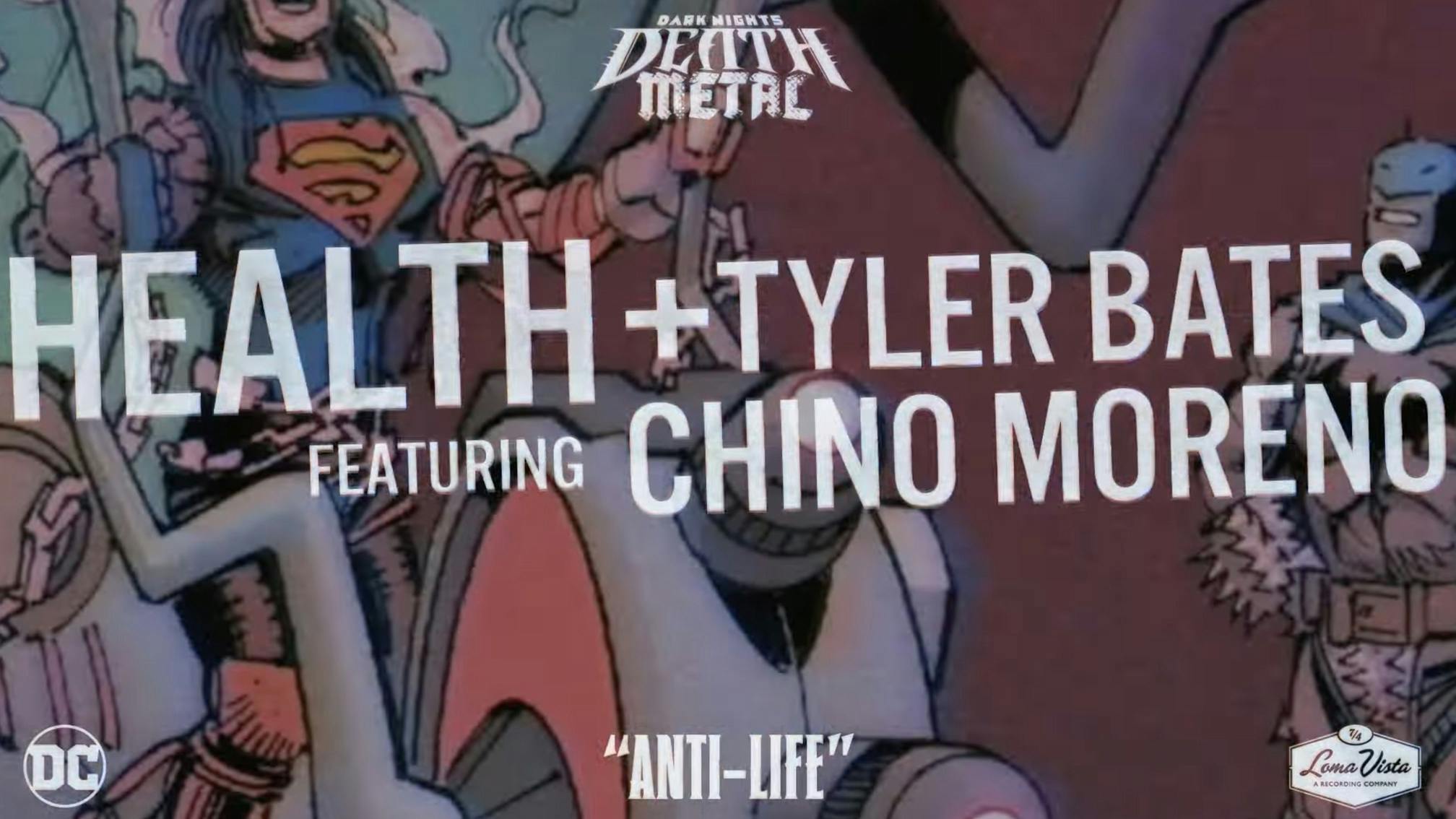 Hear Deftones' Chino Moreno guest on HEALTH and Tyler Bates' ANTI-LIFE