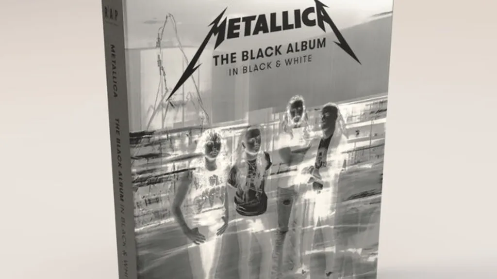 Metallica Black Album photo book cover header