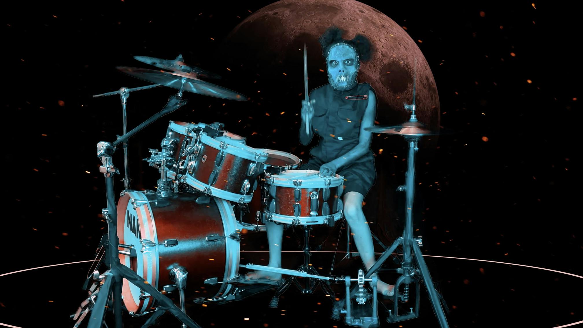 Watch 11-year-old Nandi Bushell crush Slipknot's Duality on drums