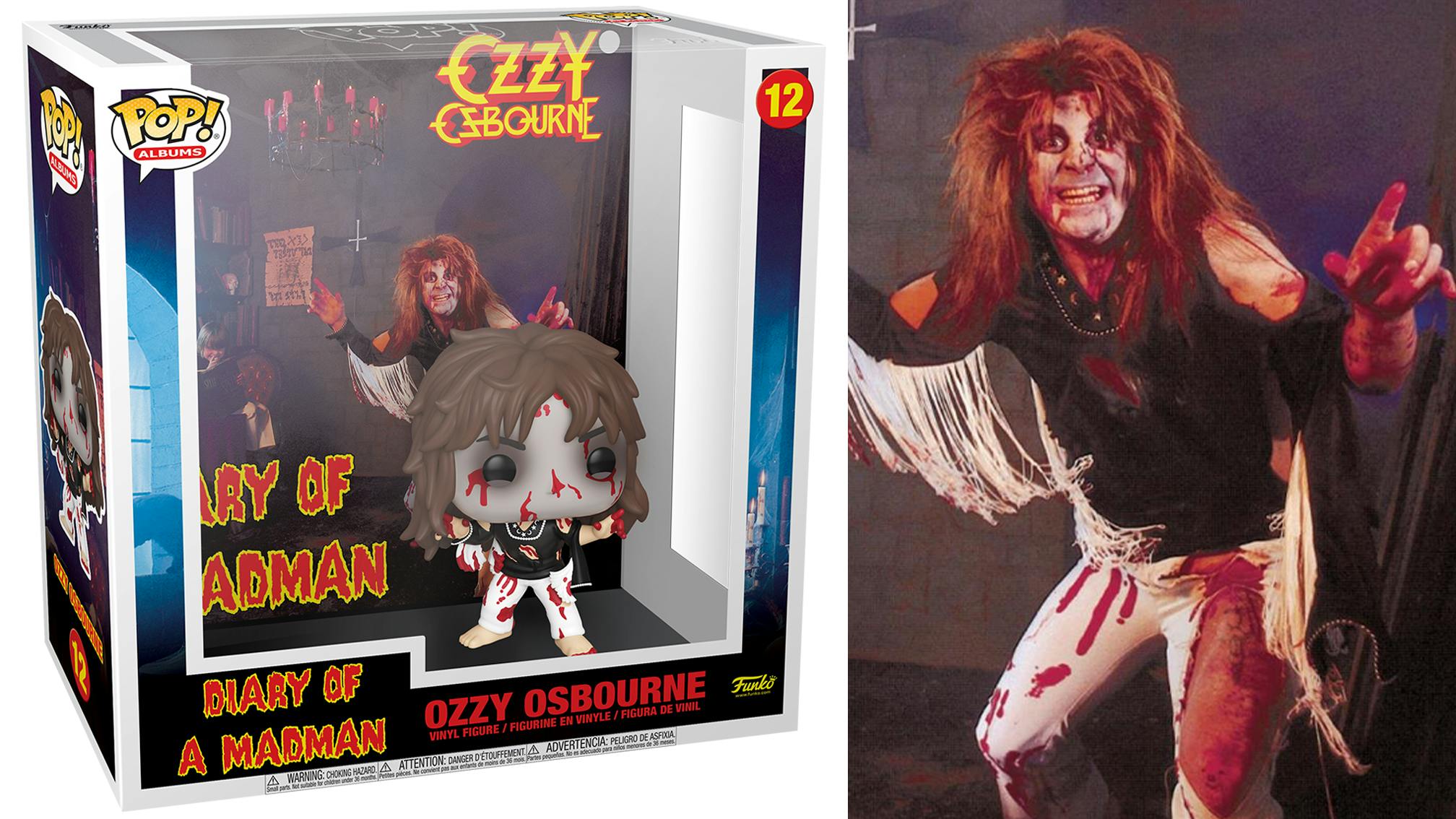 Exclusive first look: Ozzy Osbourne's Diary Of A Madman gets the Funko POP! vinyl treatment