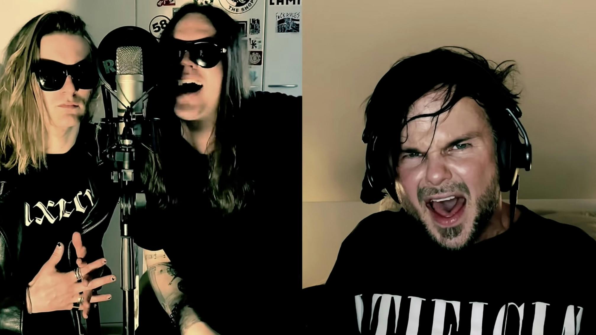 The Rasmus team up with Eurovision’s Blind Channel for Dark Side cover