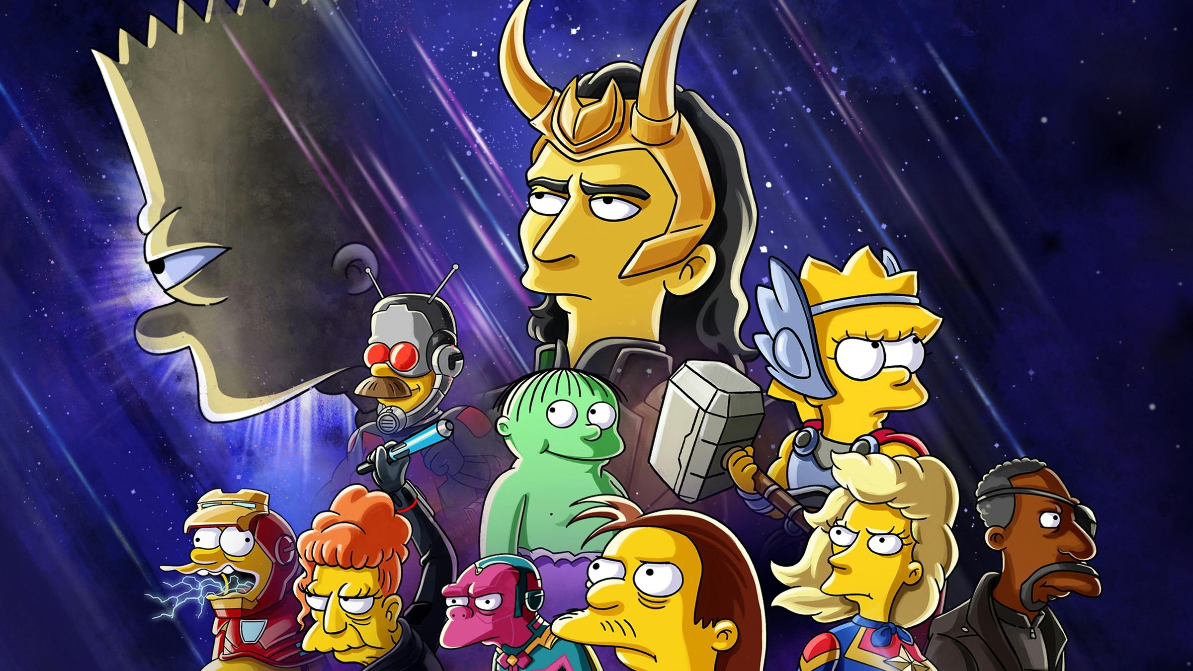 The Simpsons announce new Marvel short, The Good, The Bart, And The Loki