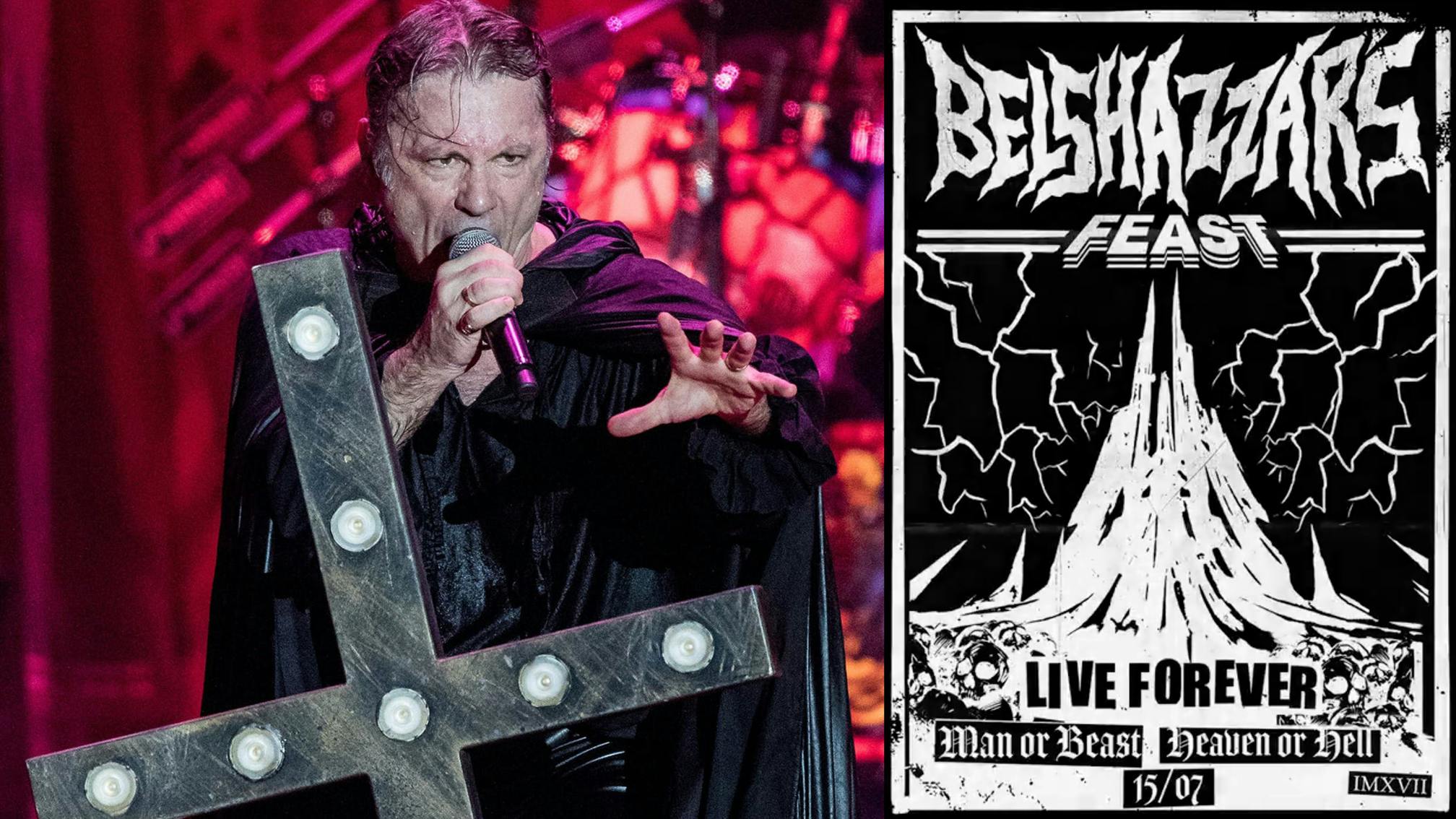 Iron Maiden: Bruce Dickinson invites fans to Belshazzar's Feast on July 15