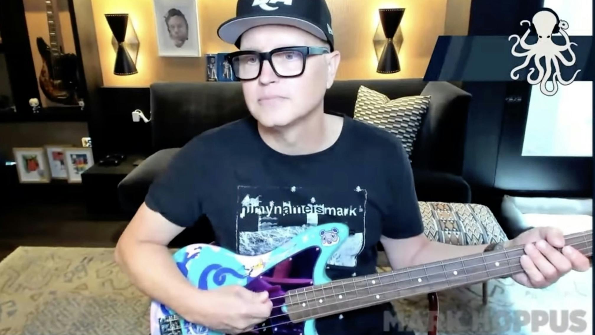 See Mark Hoppus jamming blink-182 songs on bass for the first time since his cancer diagnosis