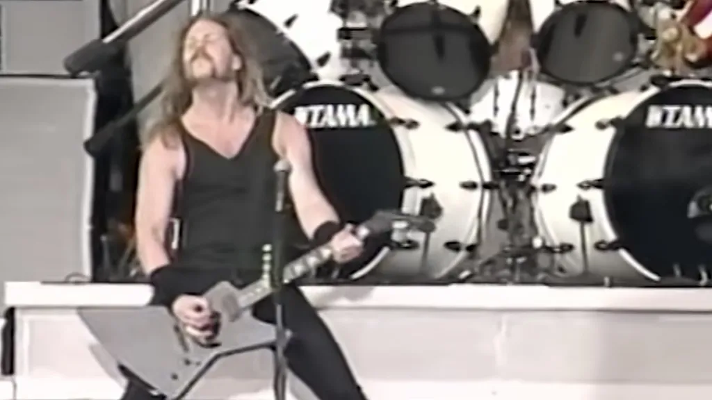 Metallica Sad But True Black Album tour 1991