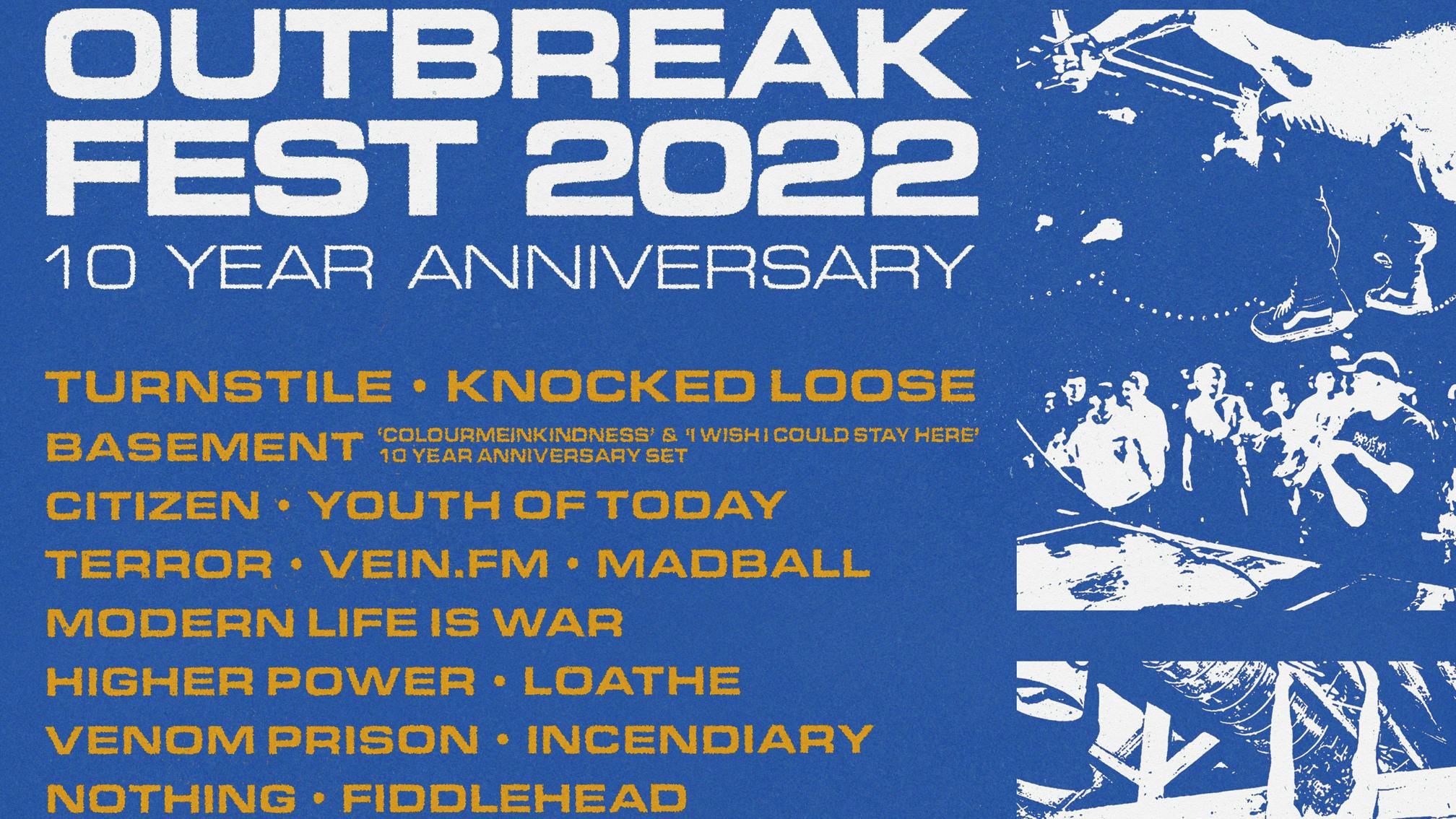 Turnstile to headline Outbreak 2022 alongside Knocked Loose