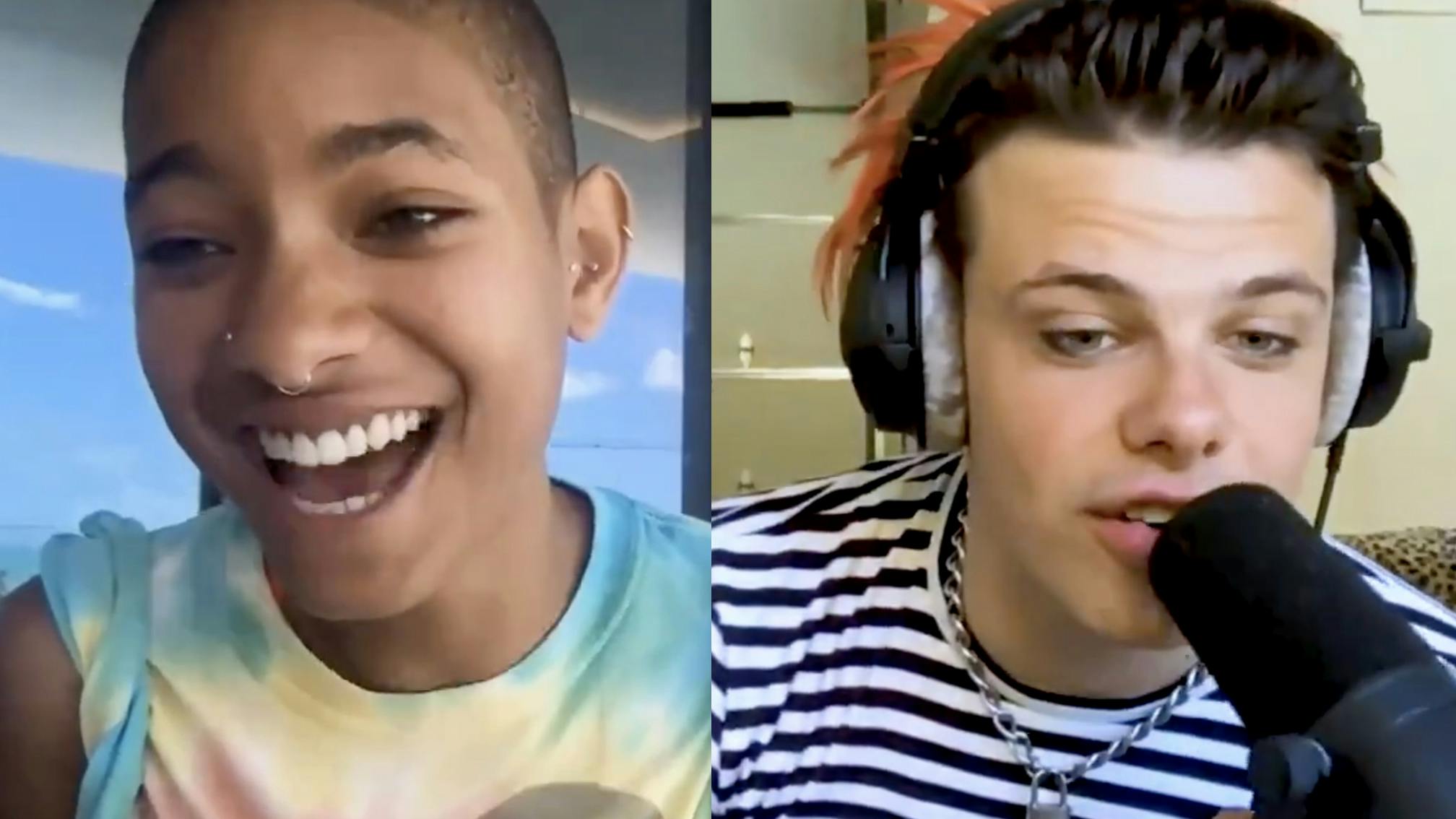 WILLOW talks mental health with YUNGBLUD: “Remind yourself that you are a beautiful human being that just needs to take a moment”