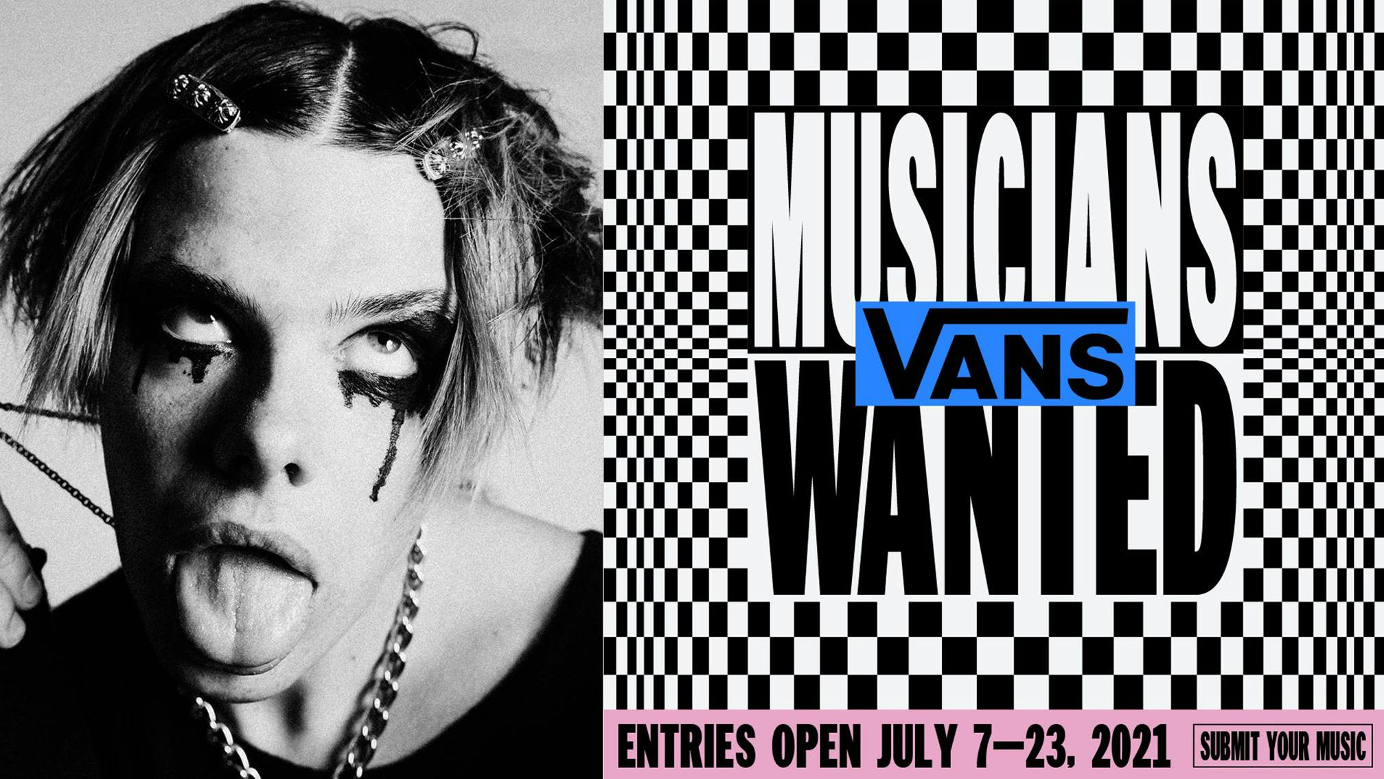 Vans Musicians Wanted returns for 2021: Win the chance to share the stage with YUNGBLUD