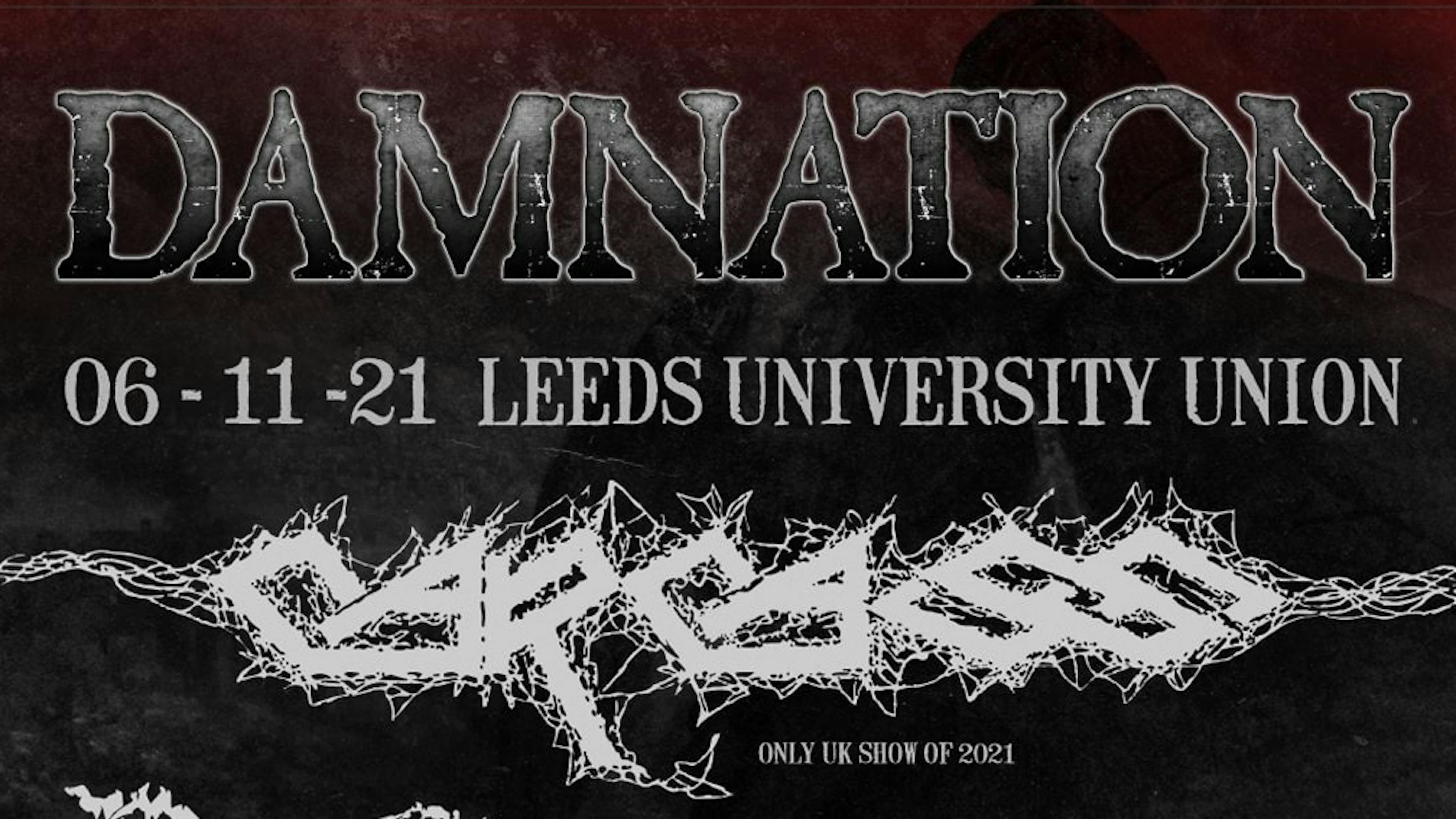 Carcass will now headline Damnation Festival