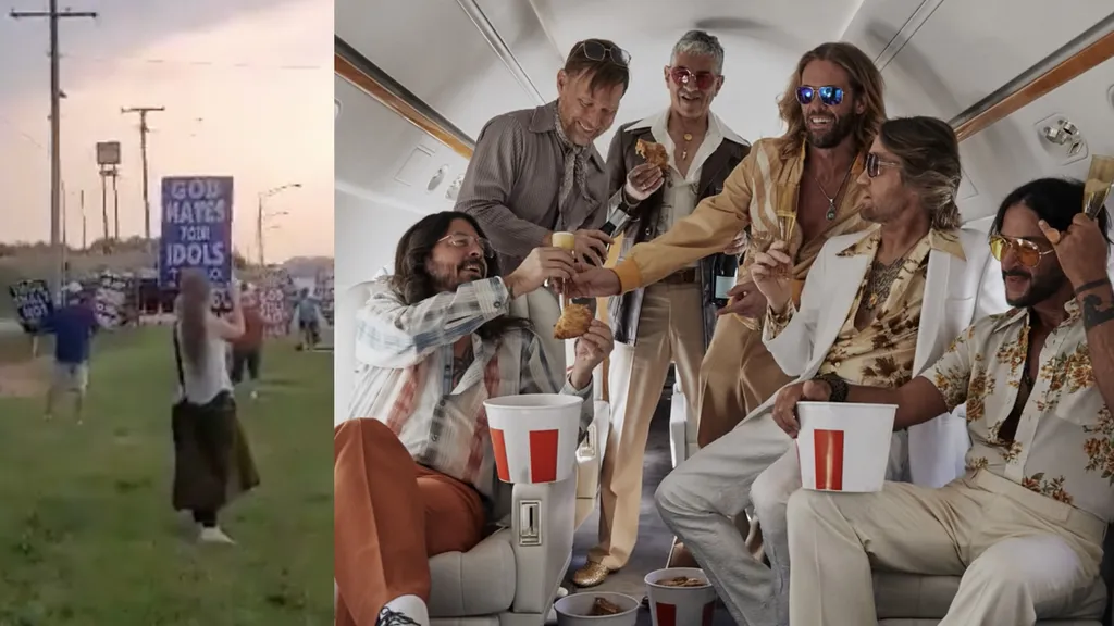 Foo Fighters Dee Gees Westboro Baptist Church August 2021