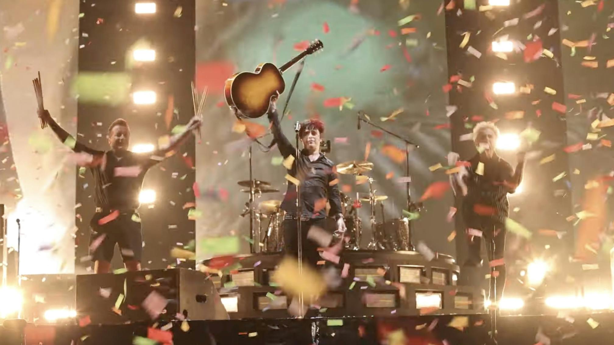 Green Day celebrate the return of live music with uplifting Pollyanna music video