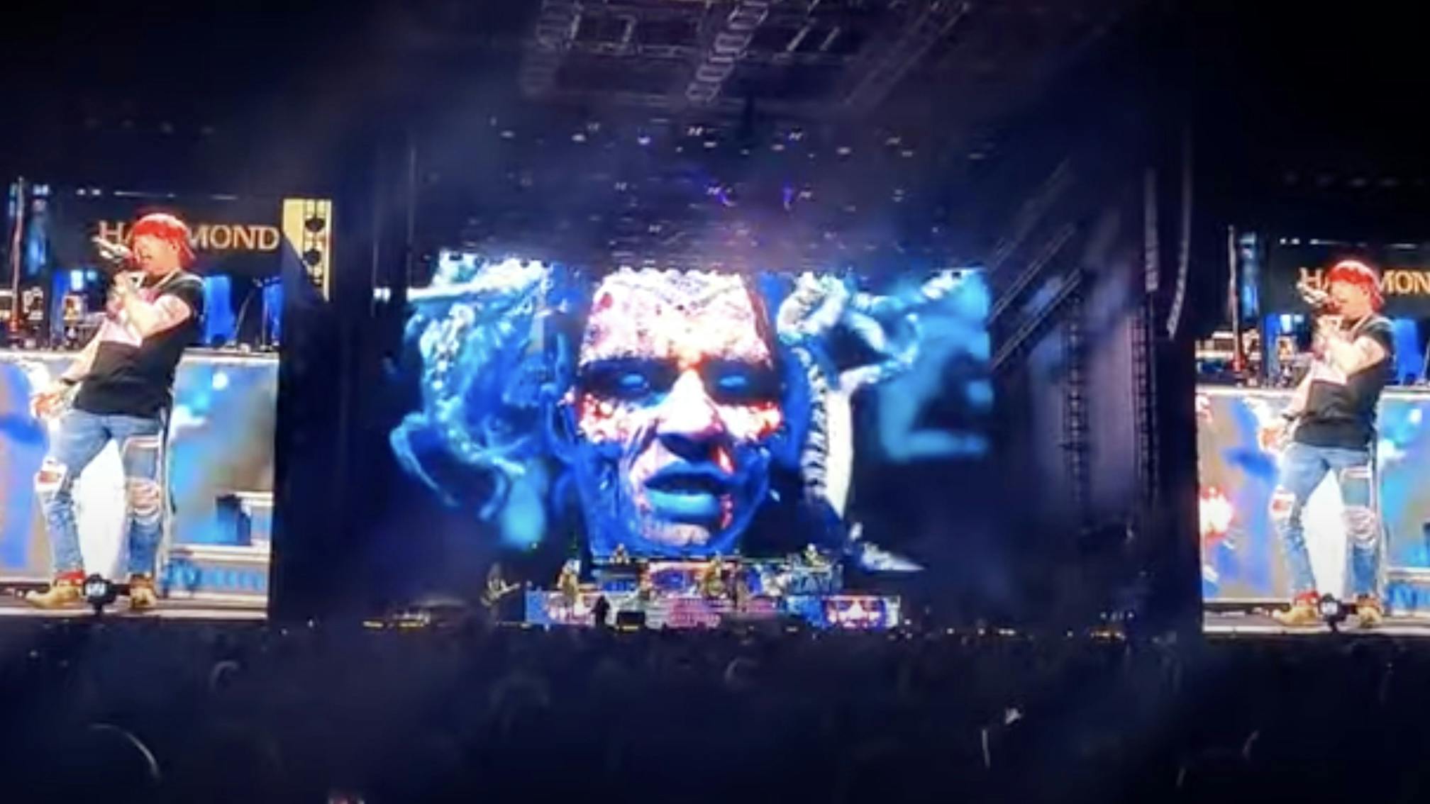 Watch Guns N' Roses play 'new' song Absurd at Boston gig