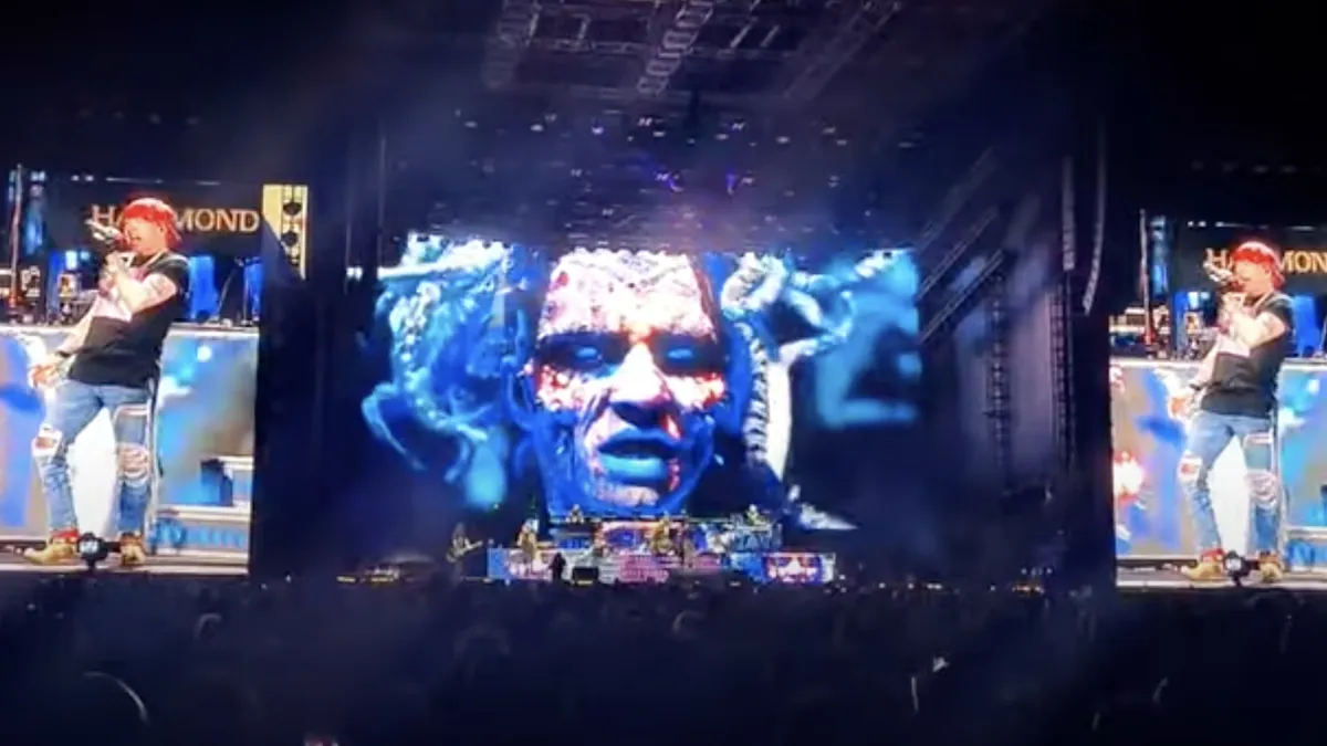 Watch Guns N' Roses play 'new' song Absurd at Boston gig Kerrang!