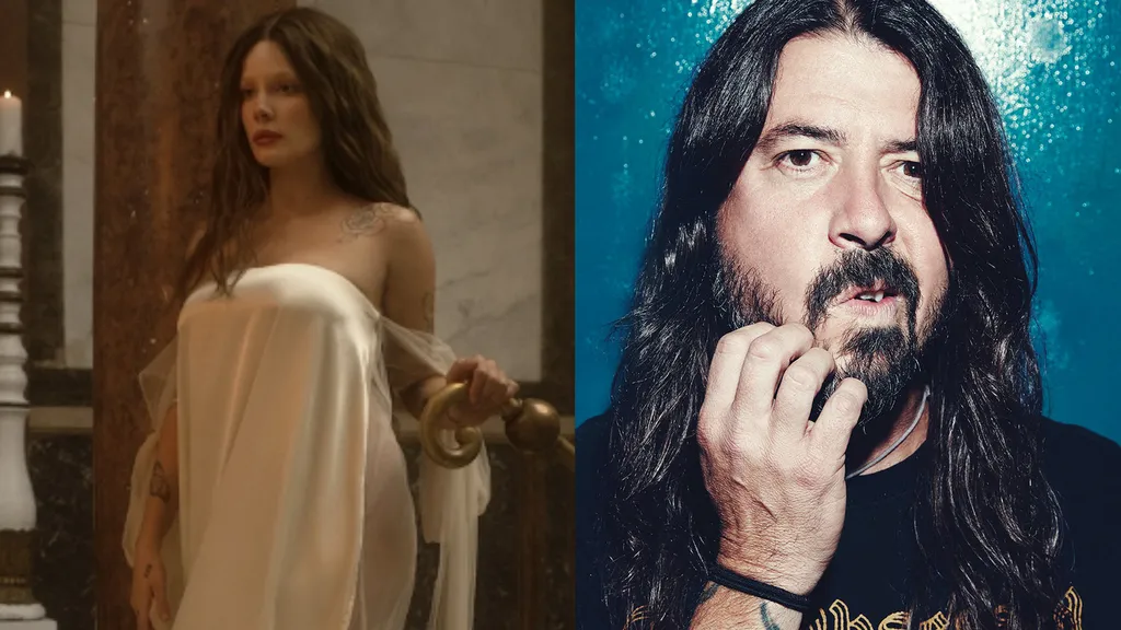 Halsey Dave Grohl credit Tom Barnes