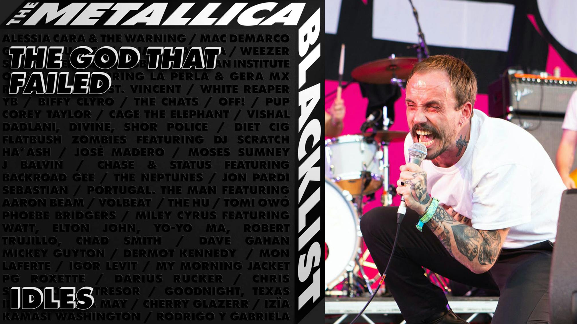 IDLES add their own unique spin to Metallica's The God That Failed