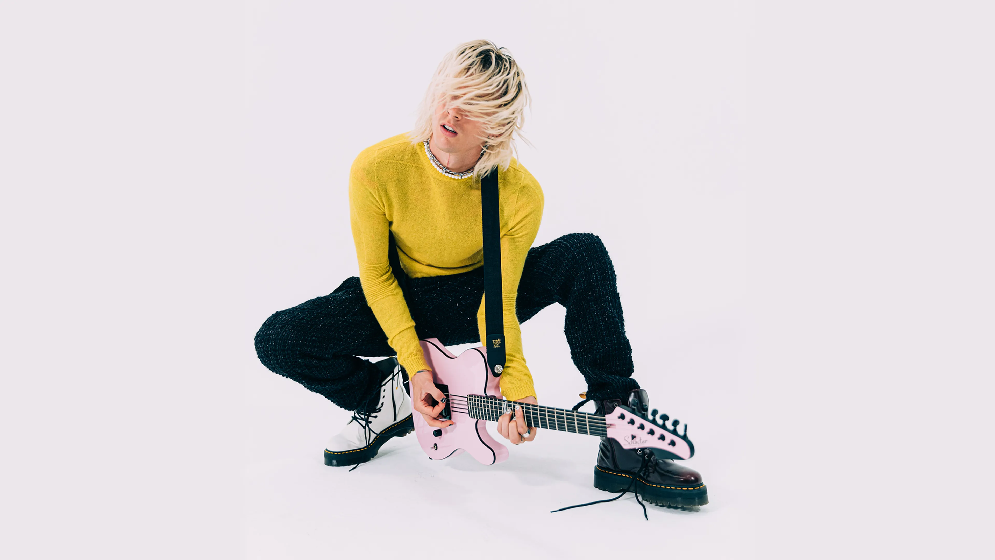 Machine Gun Kelly says new album Born With Horns is "more guitar-heavy"