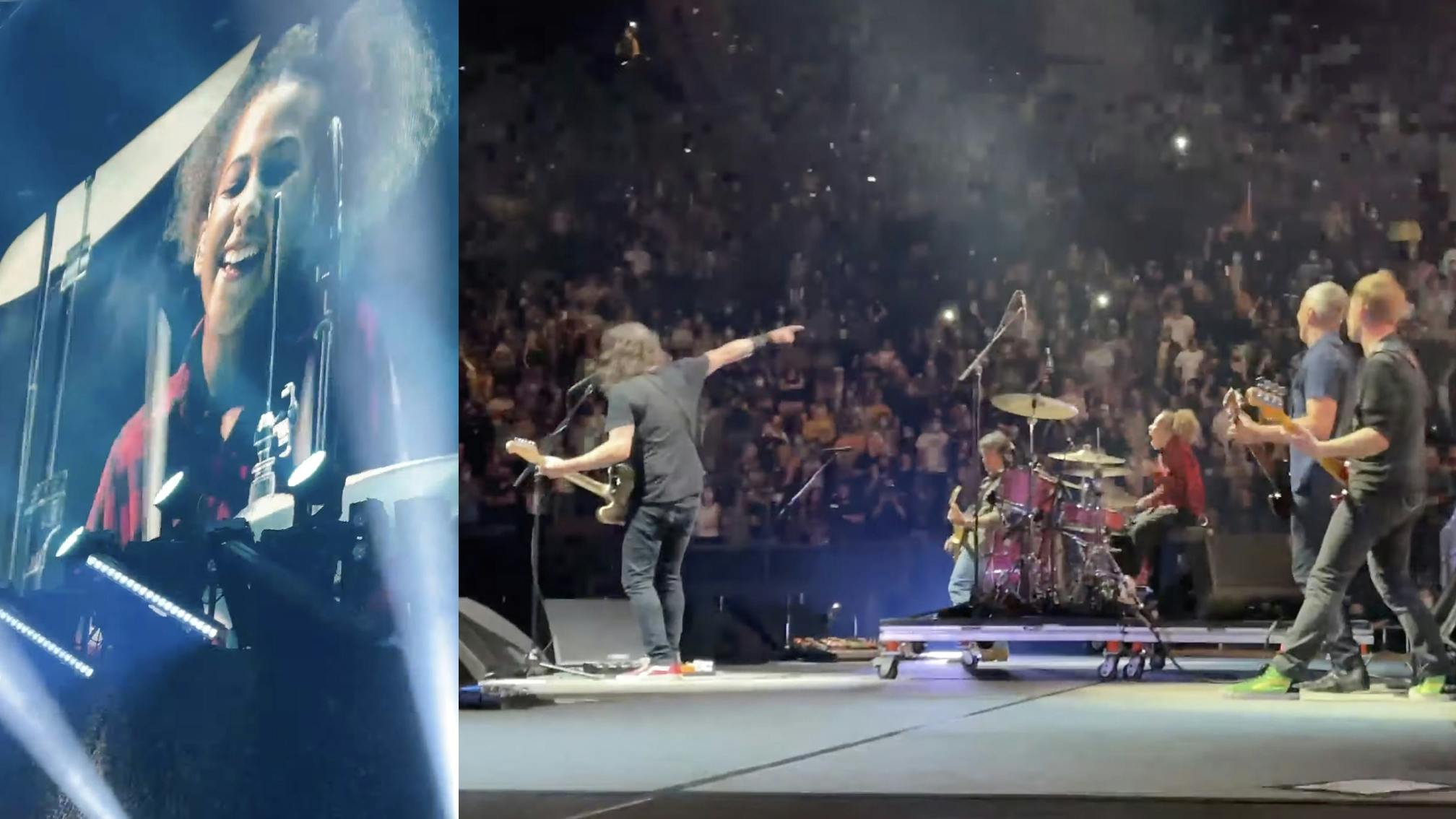 Nandi Bushell finally performs live with Foo Fighters, and it's the absolute best
