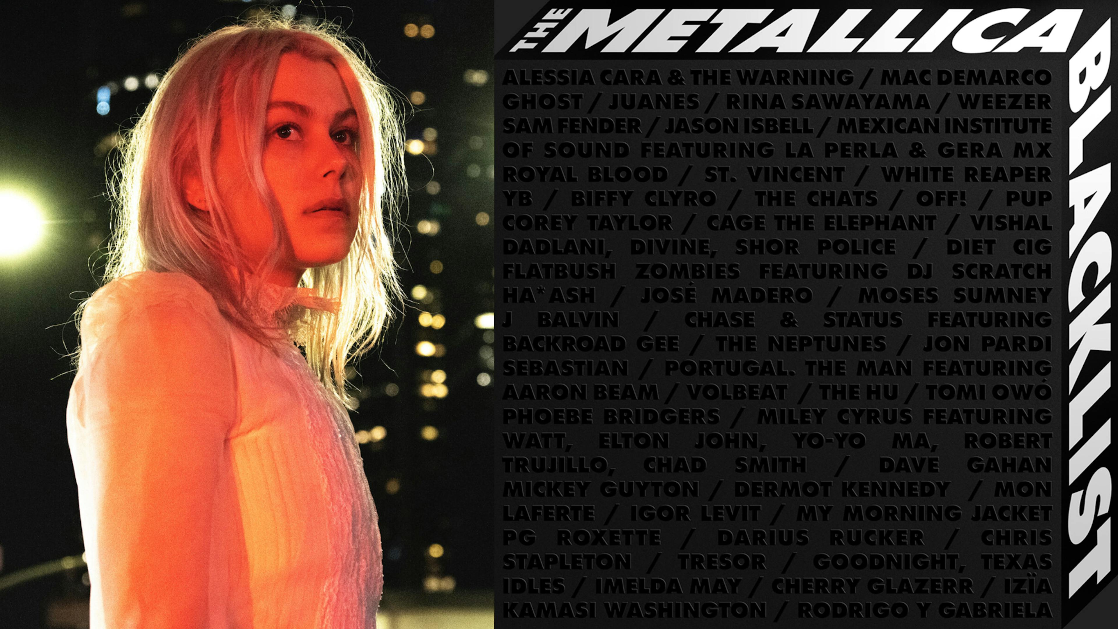 Phoebe Bridgers takes "Billie Eilish approach" on haunting cover of Metallica's Nothing Else Matters