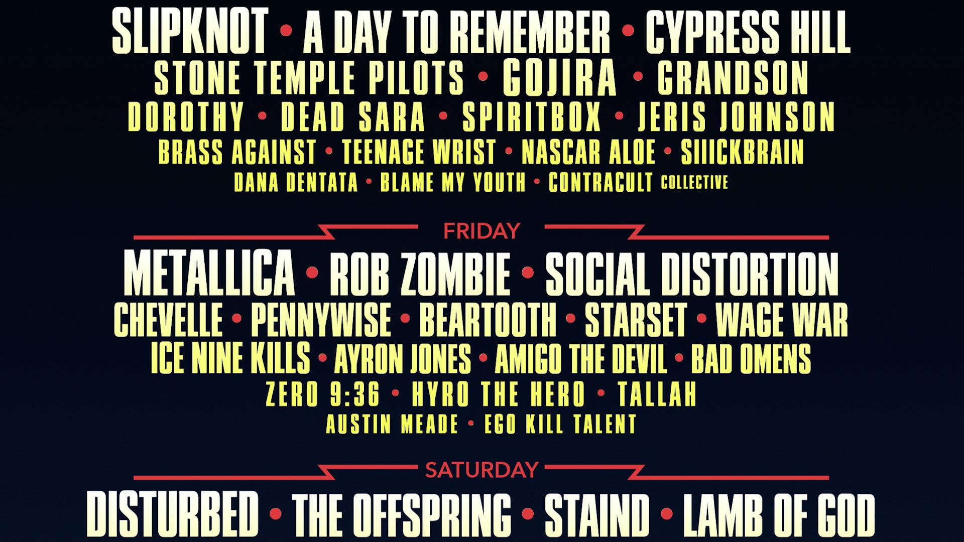 Slipknot, A Day To Remember and Gojira added to To… Kerrang!