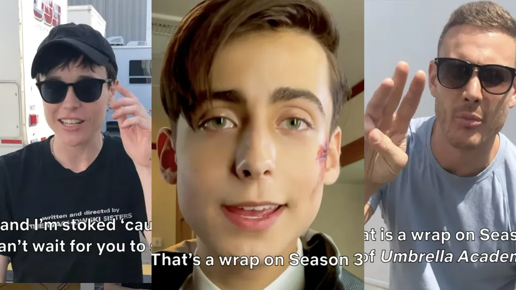 Umbrella Academy season 3 wrap video August 2021